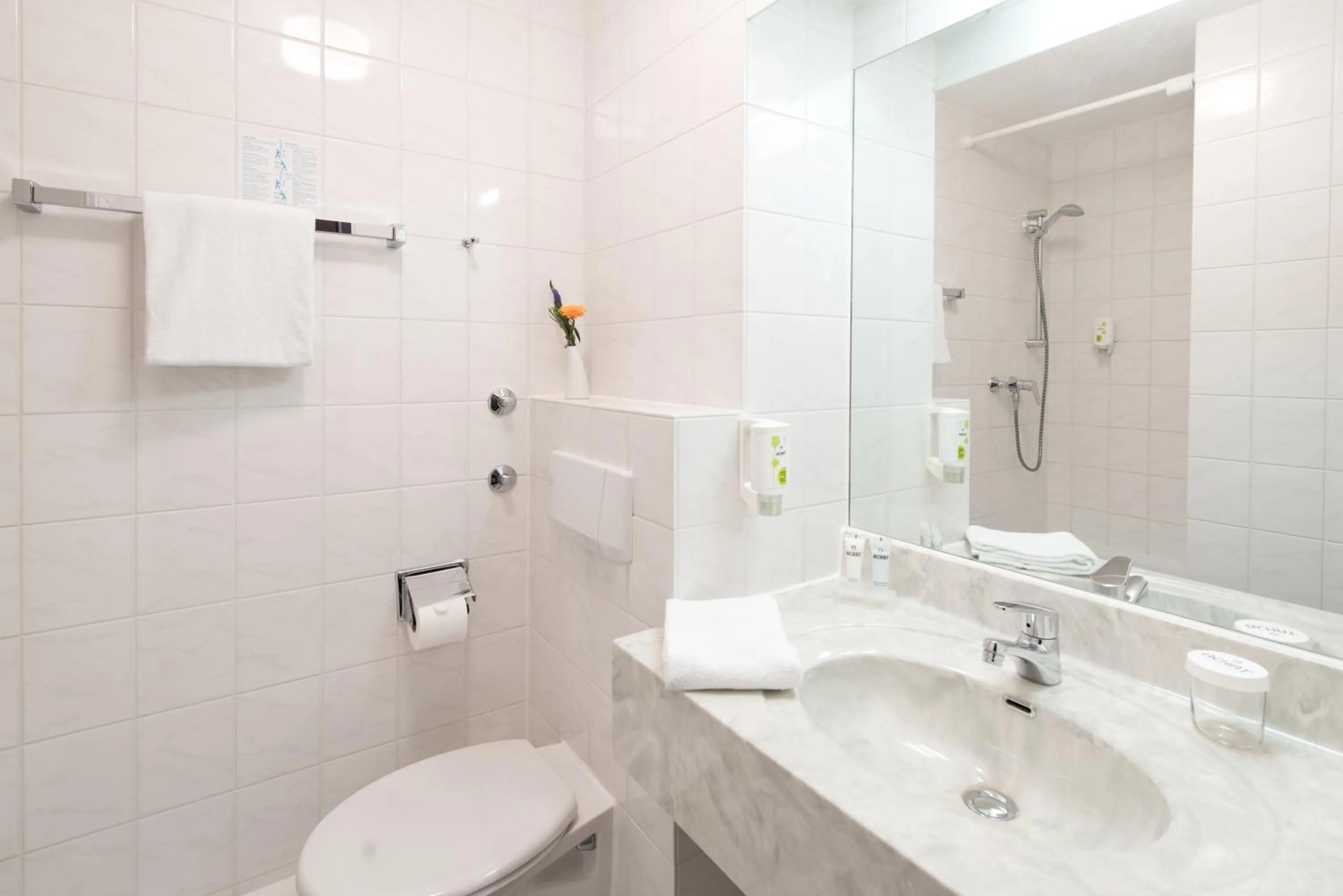 Bathroom in ACHAT Hotel Leipzig Messe