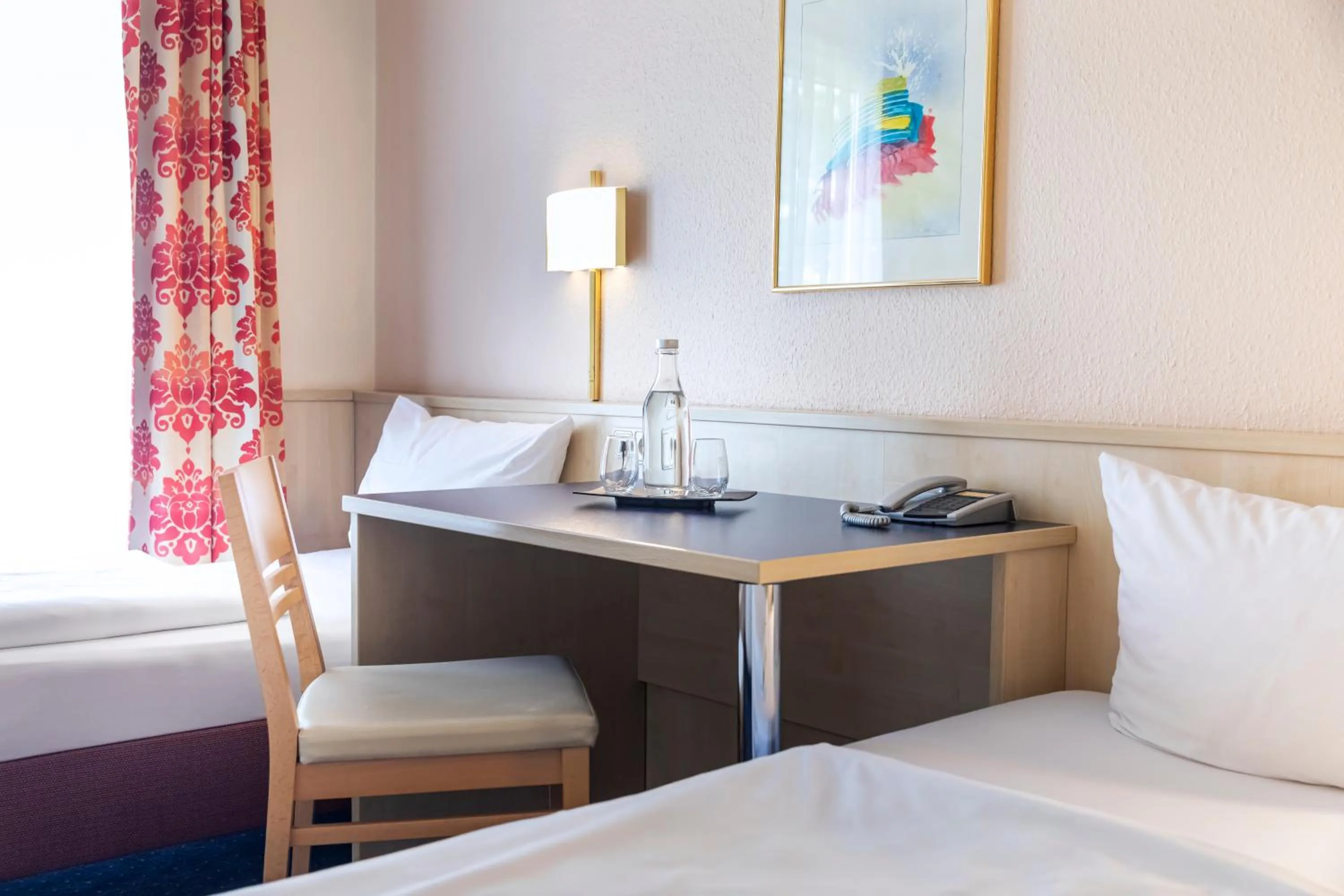 Bedroom, Bed in ACHAT Hotel Leipzig Messe