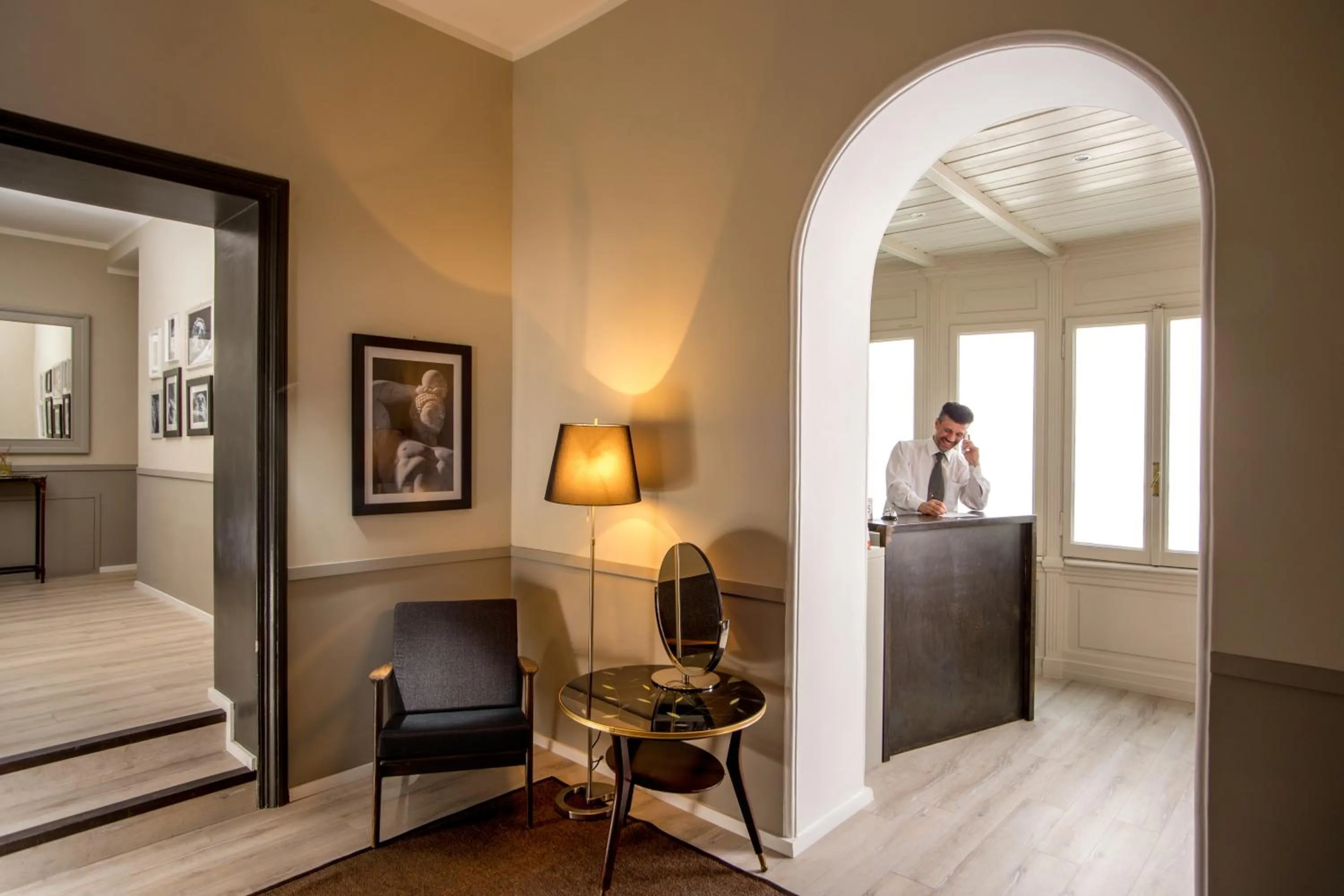 Lobby or reception, Bed in Nazionale 51 Group