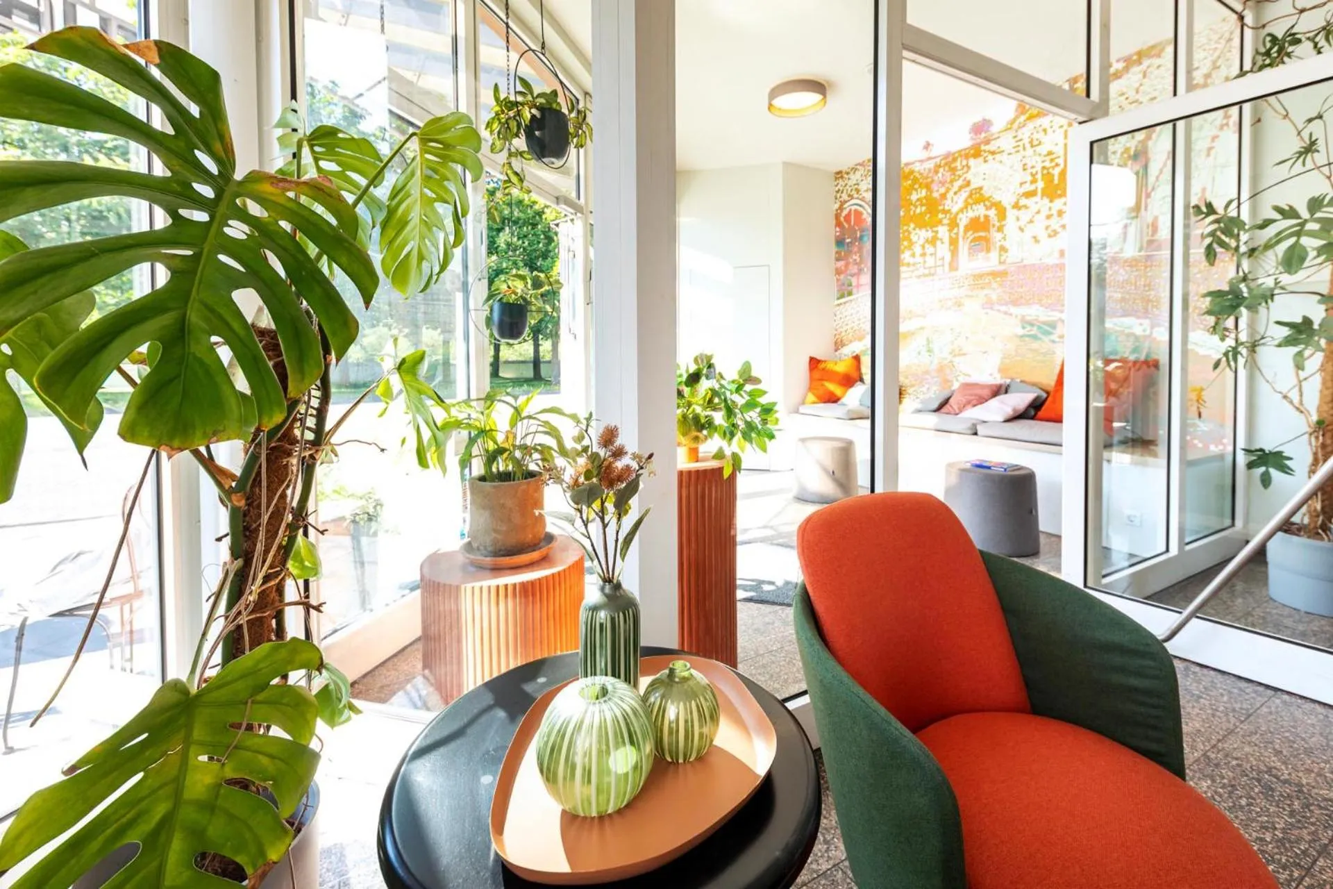 Lobby or reception in ACHAT Hotel Schwetzingen Heidelberg