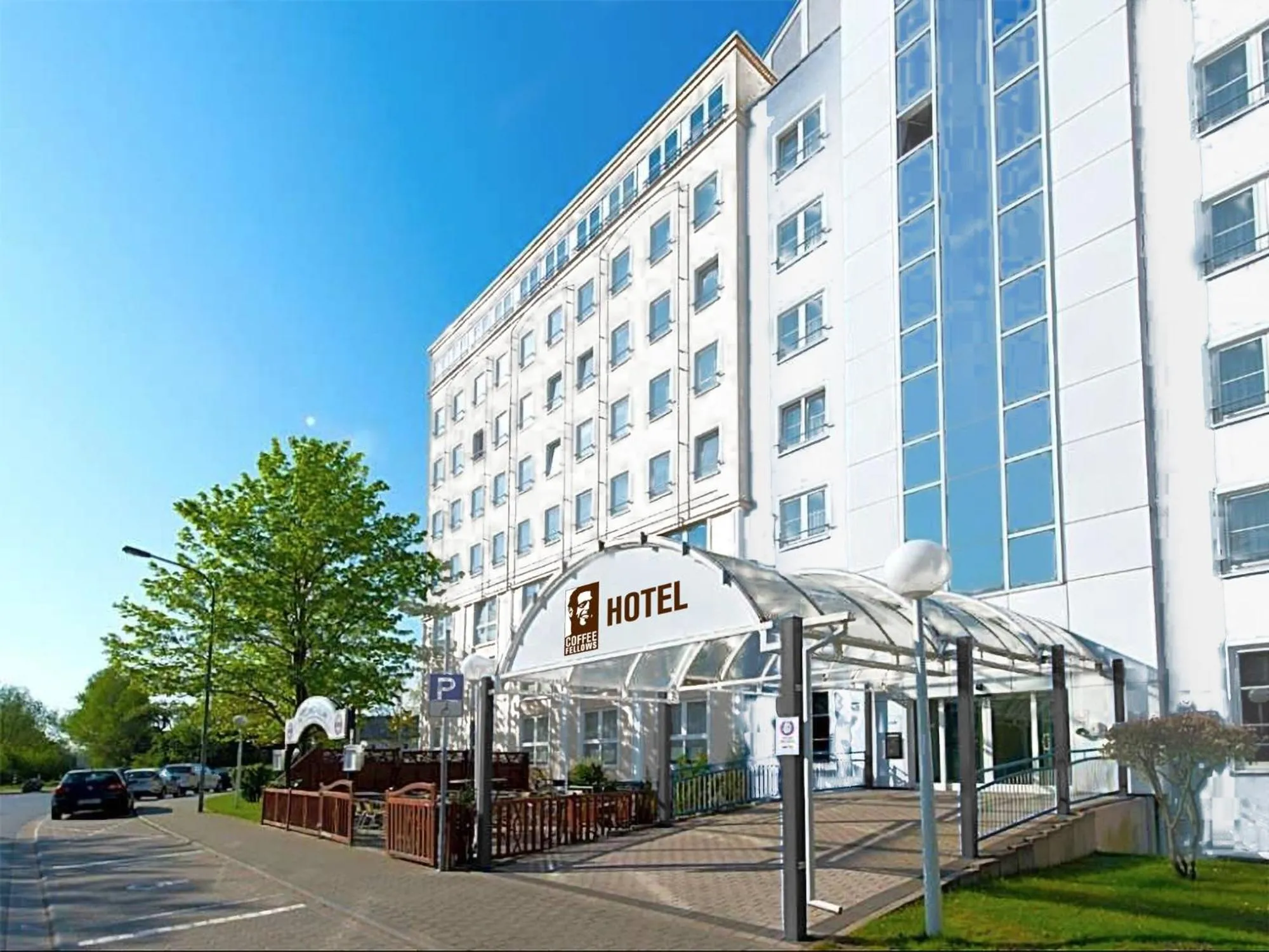 Property building in ACHAT Hotel Frankfurt Airport