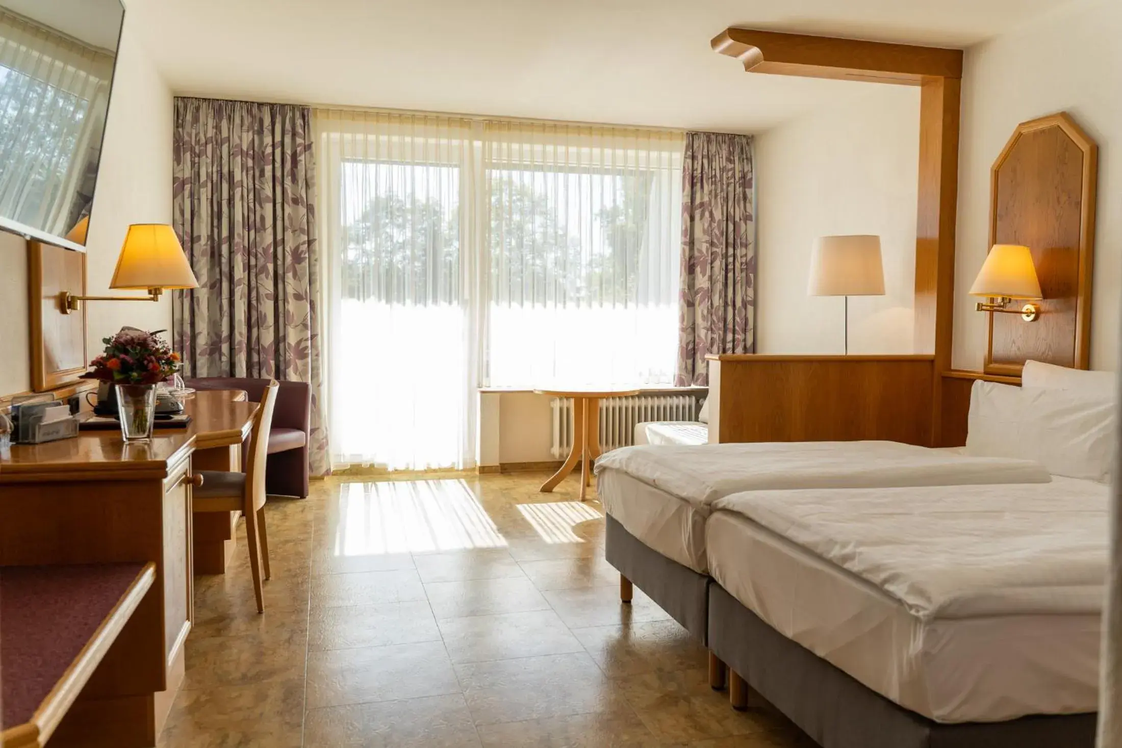 Family Room with Balcony in Hotel Bergschlößchen Family Room with Balcony in Hotel Bergschlößchen