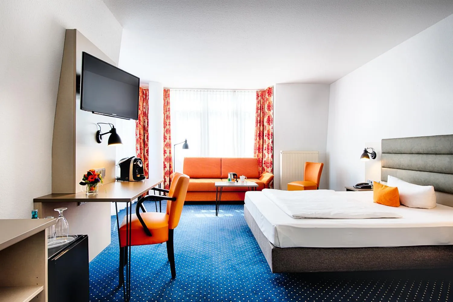 Bedroom, Bed in ACHAT Hotel Zwickau