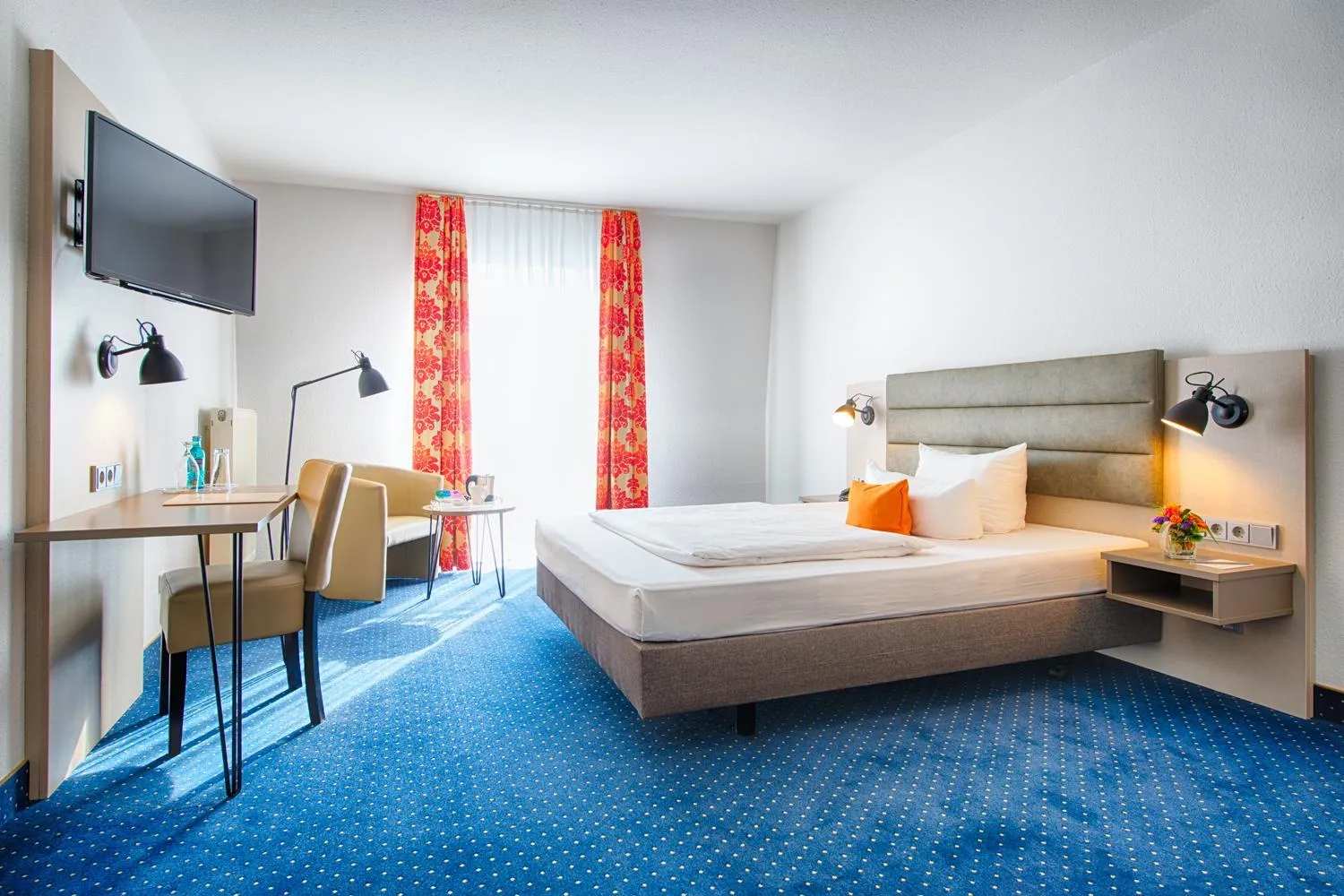 Bedroom, Bed in ACHAT Hotel Zwickau