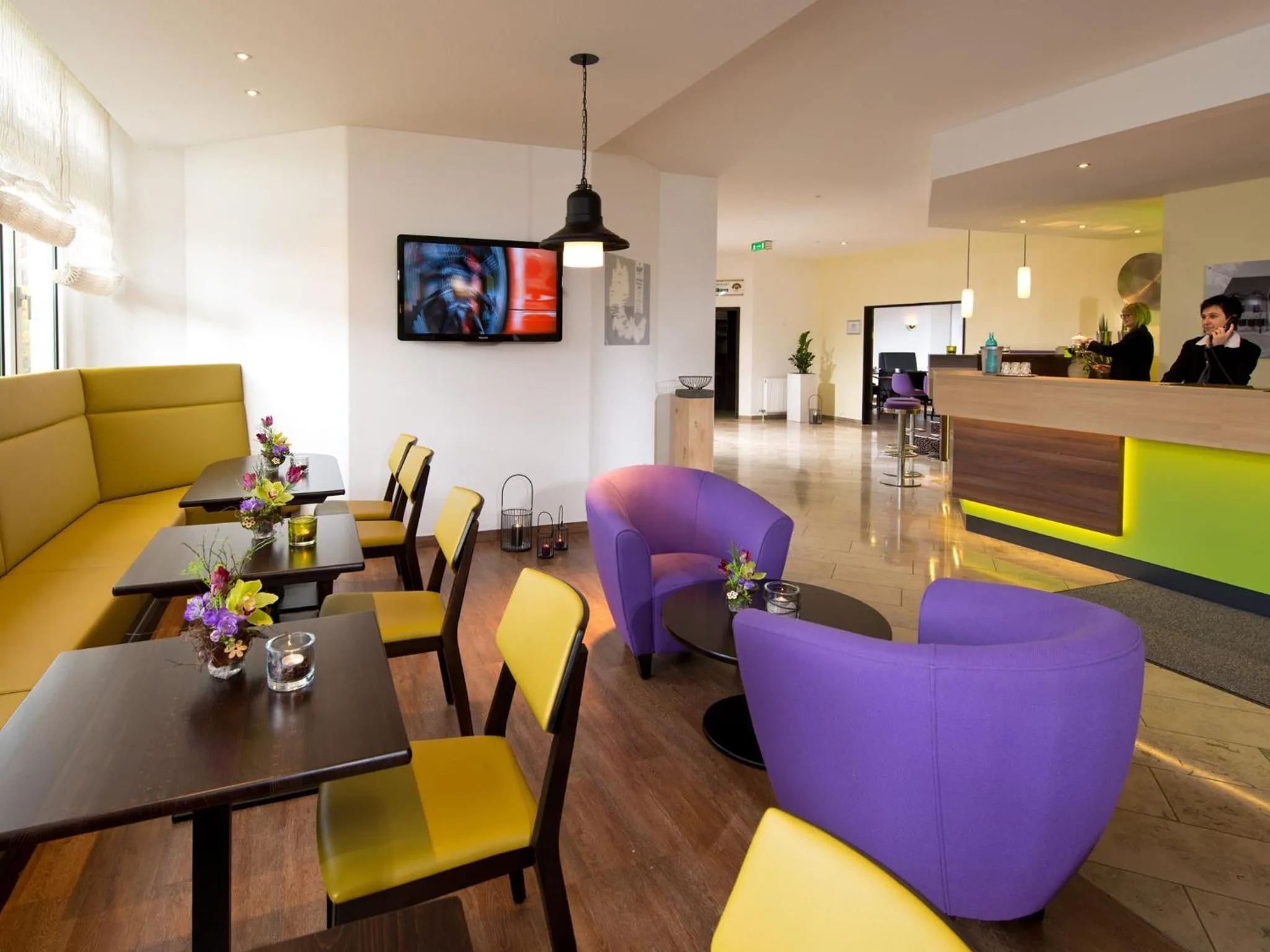 Lounge or bar in ACHAT Hotel Zwickau