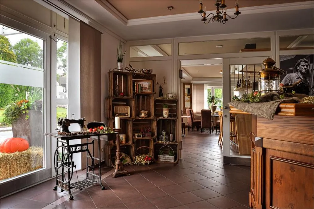 Lobby or reception in Hotel Zur Linde