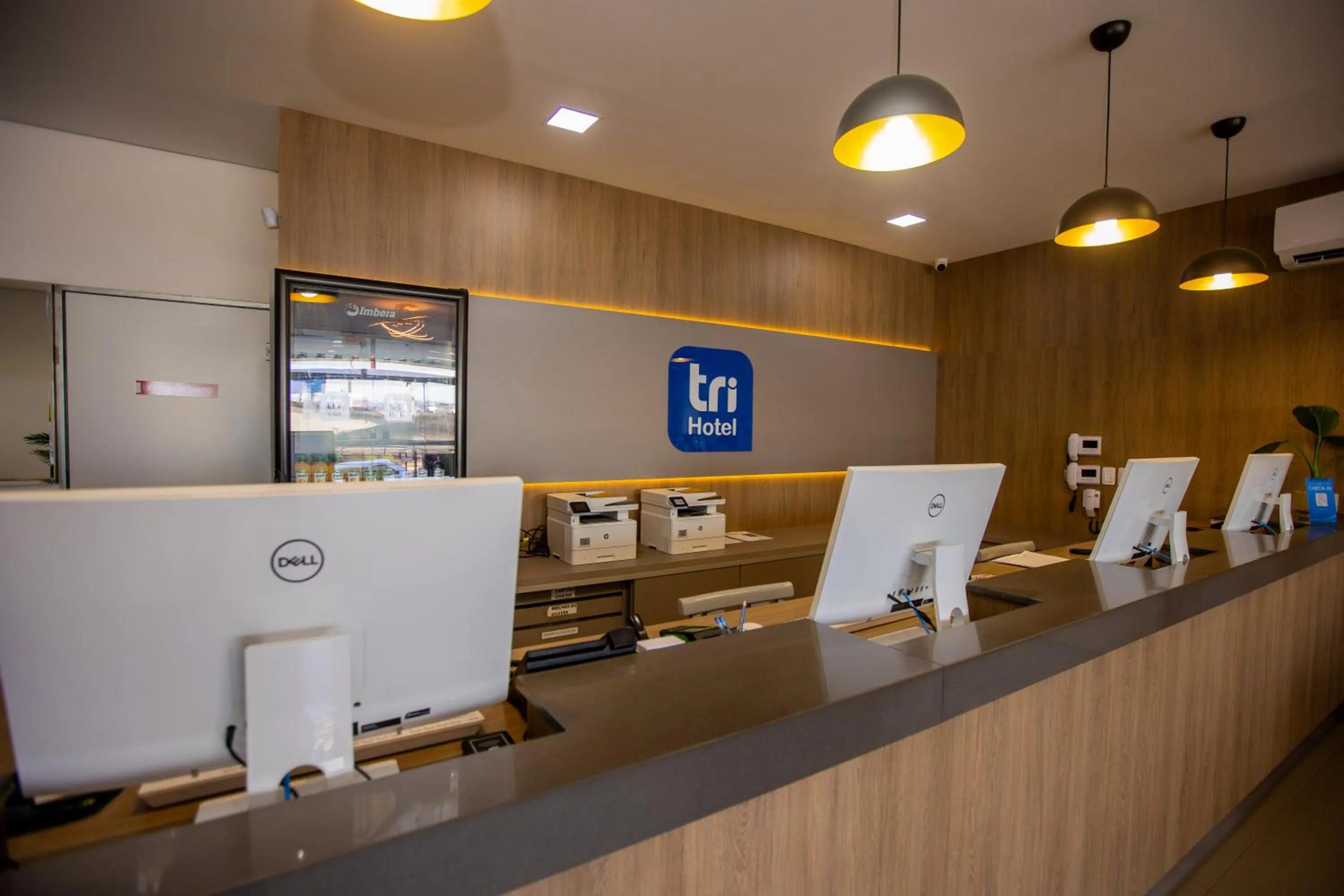 Lobby or reception in Tri Hotel Chapecó