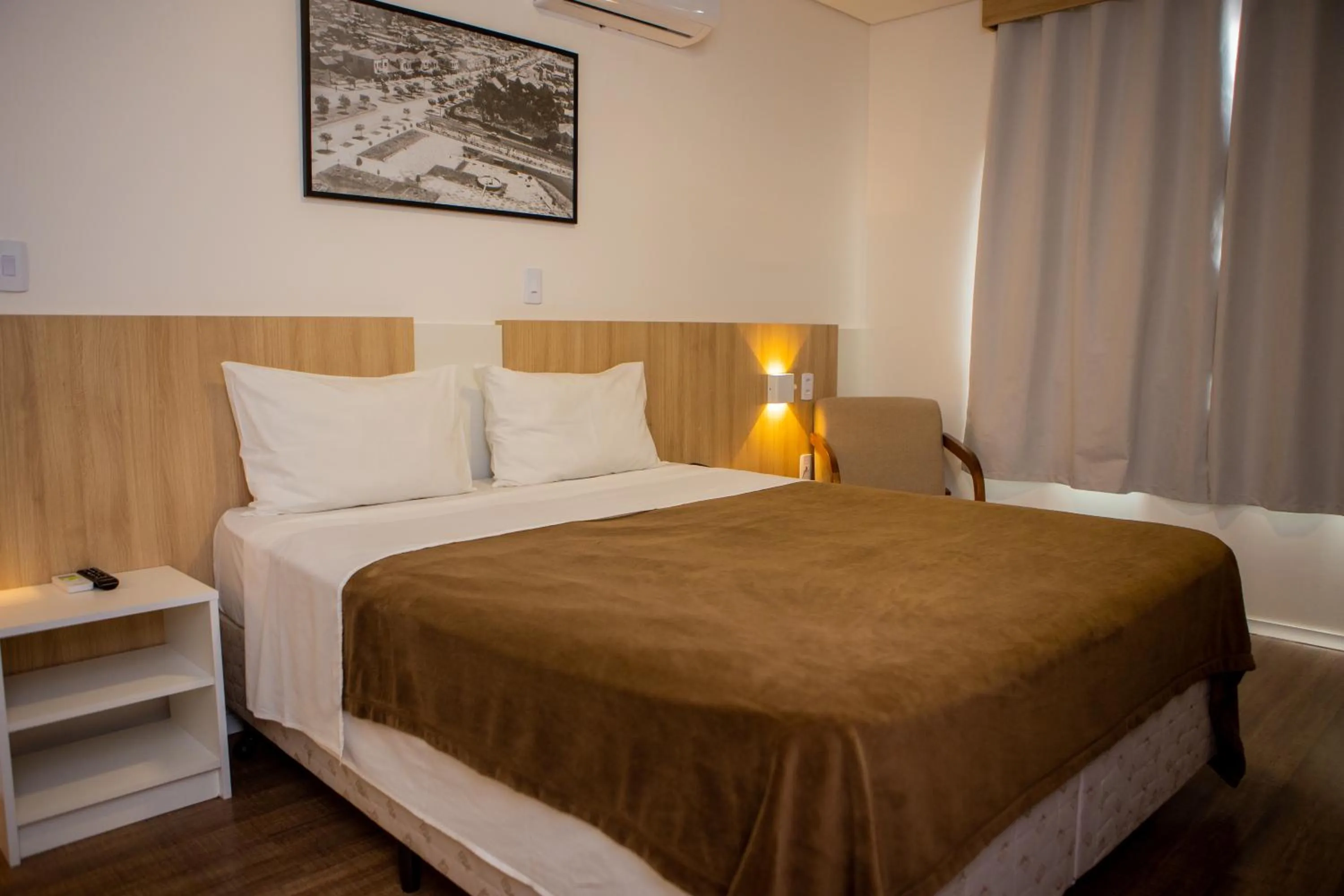 Bed in Tri Hotel Chapecó