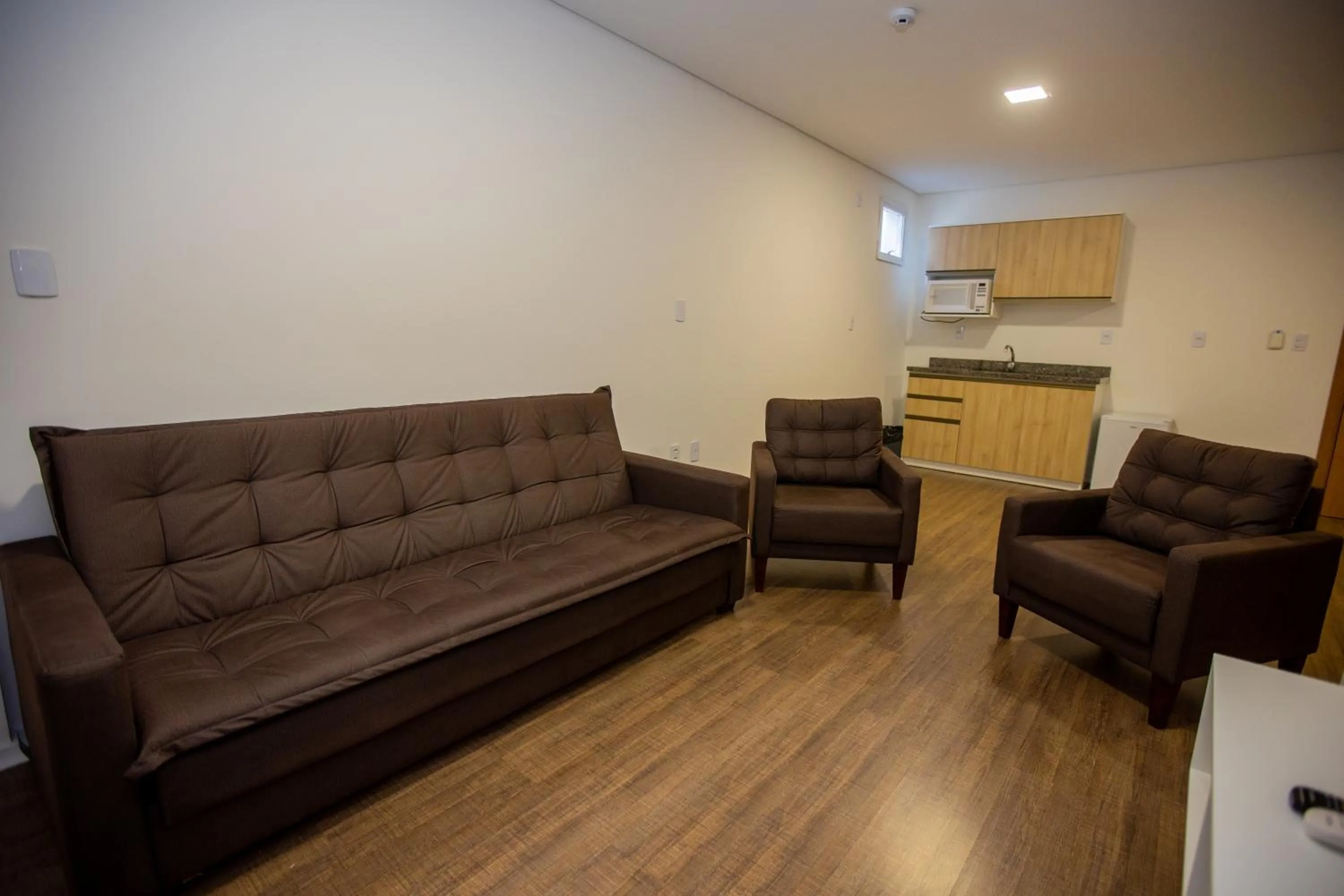 Kitchen or kitchenette in Tri Hotel Chapecó