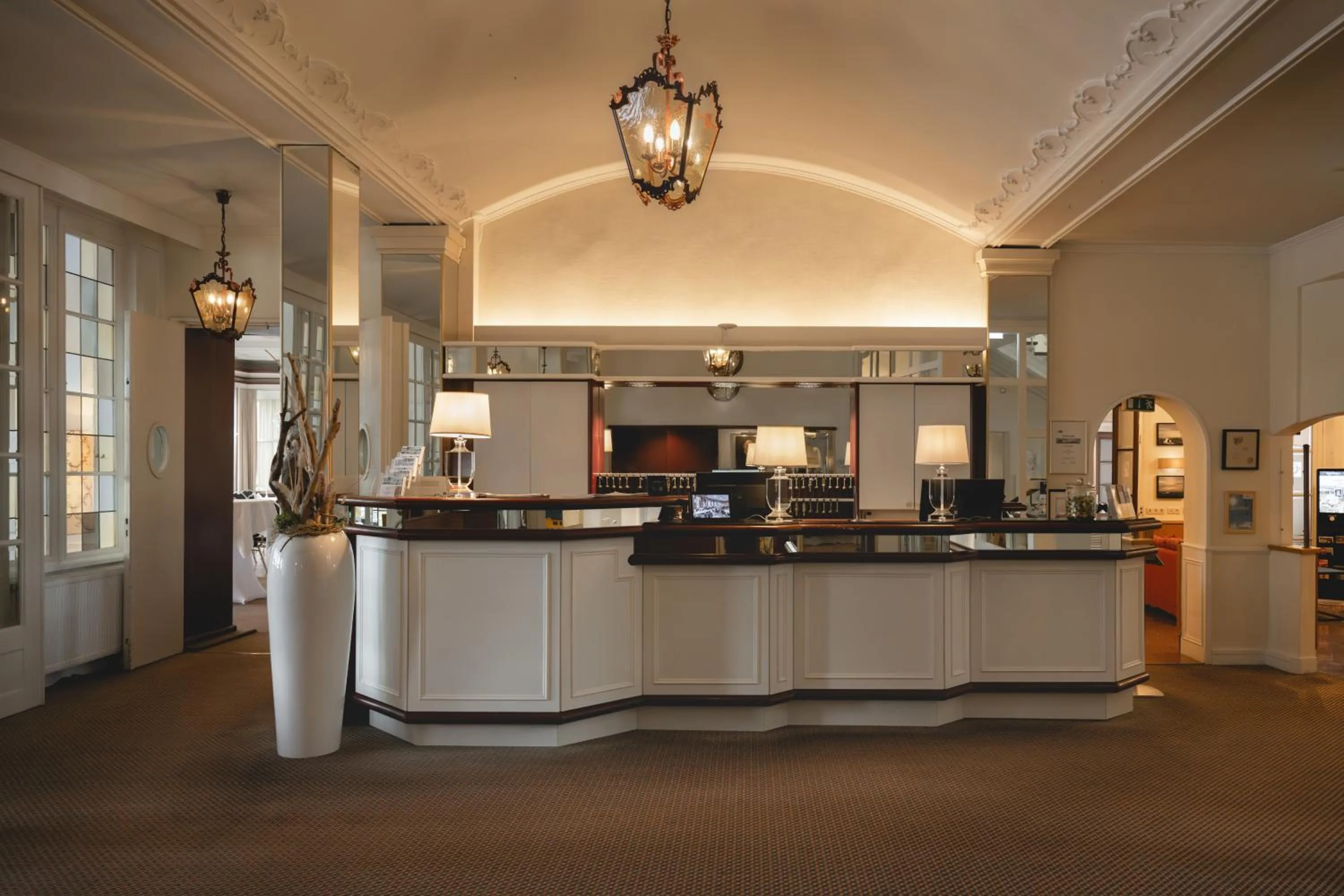 Lobby or reception in Rheinhotel Dreesen