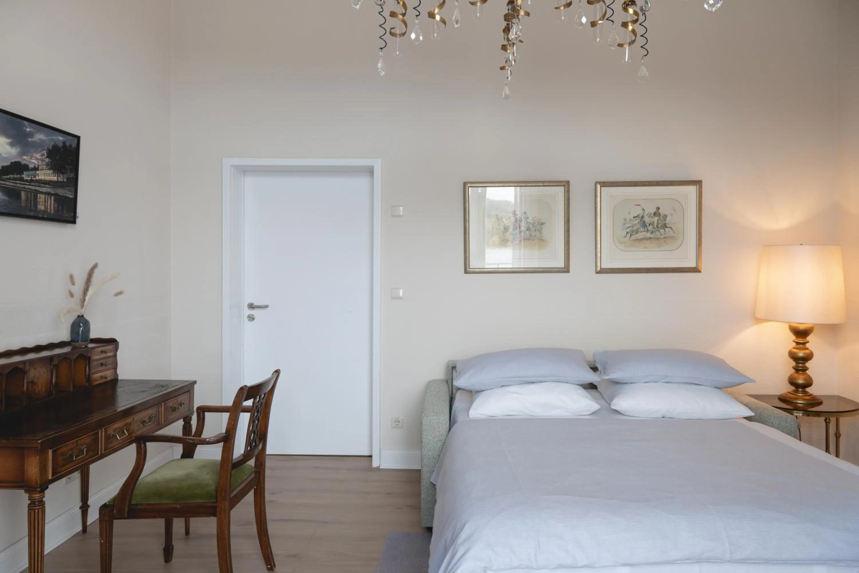 Bedroom, Bed in Rheinhotel Dreesen