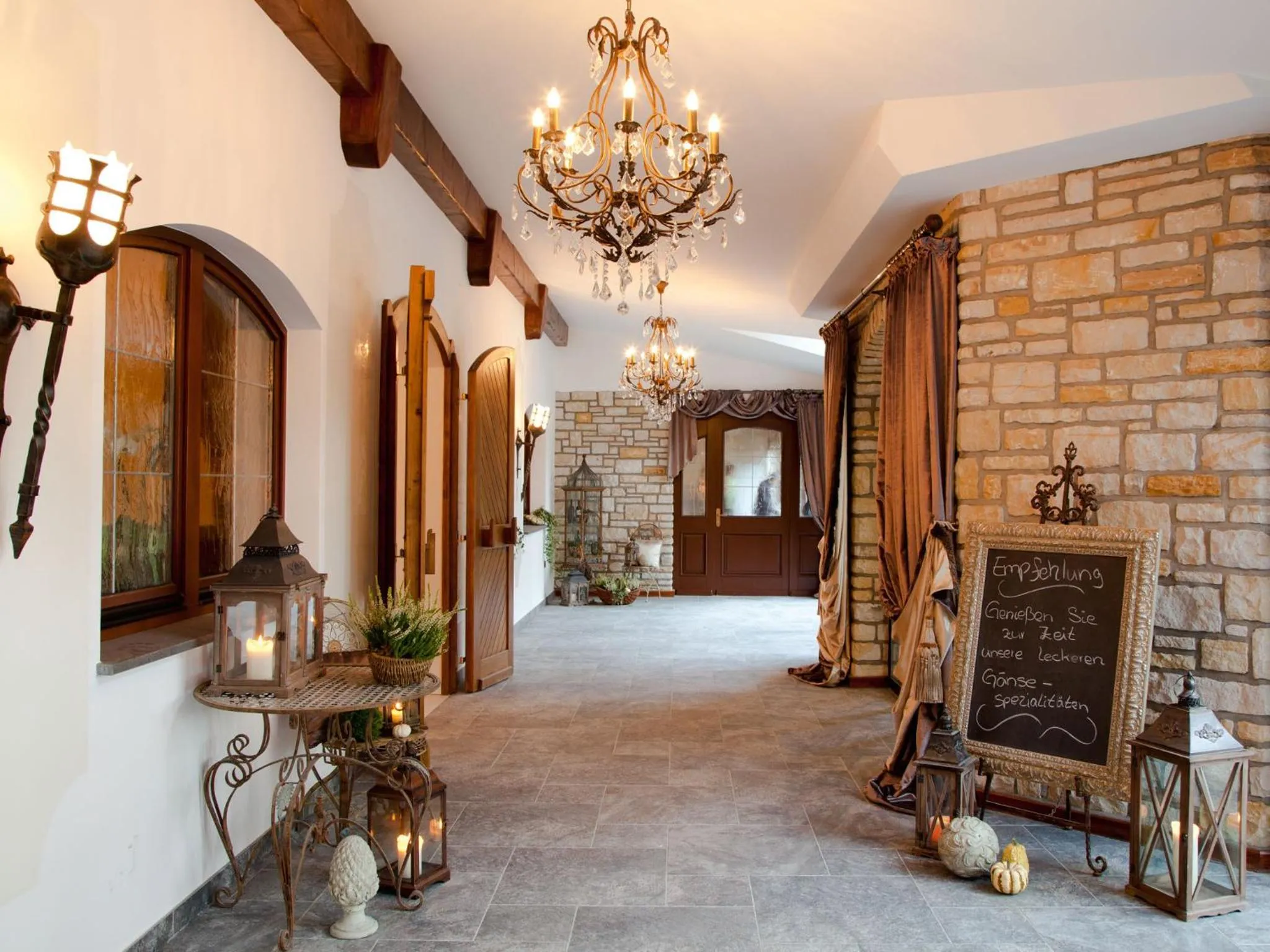 Lobby or reception in Naturresort Tannenhof GmbH