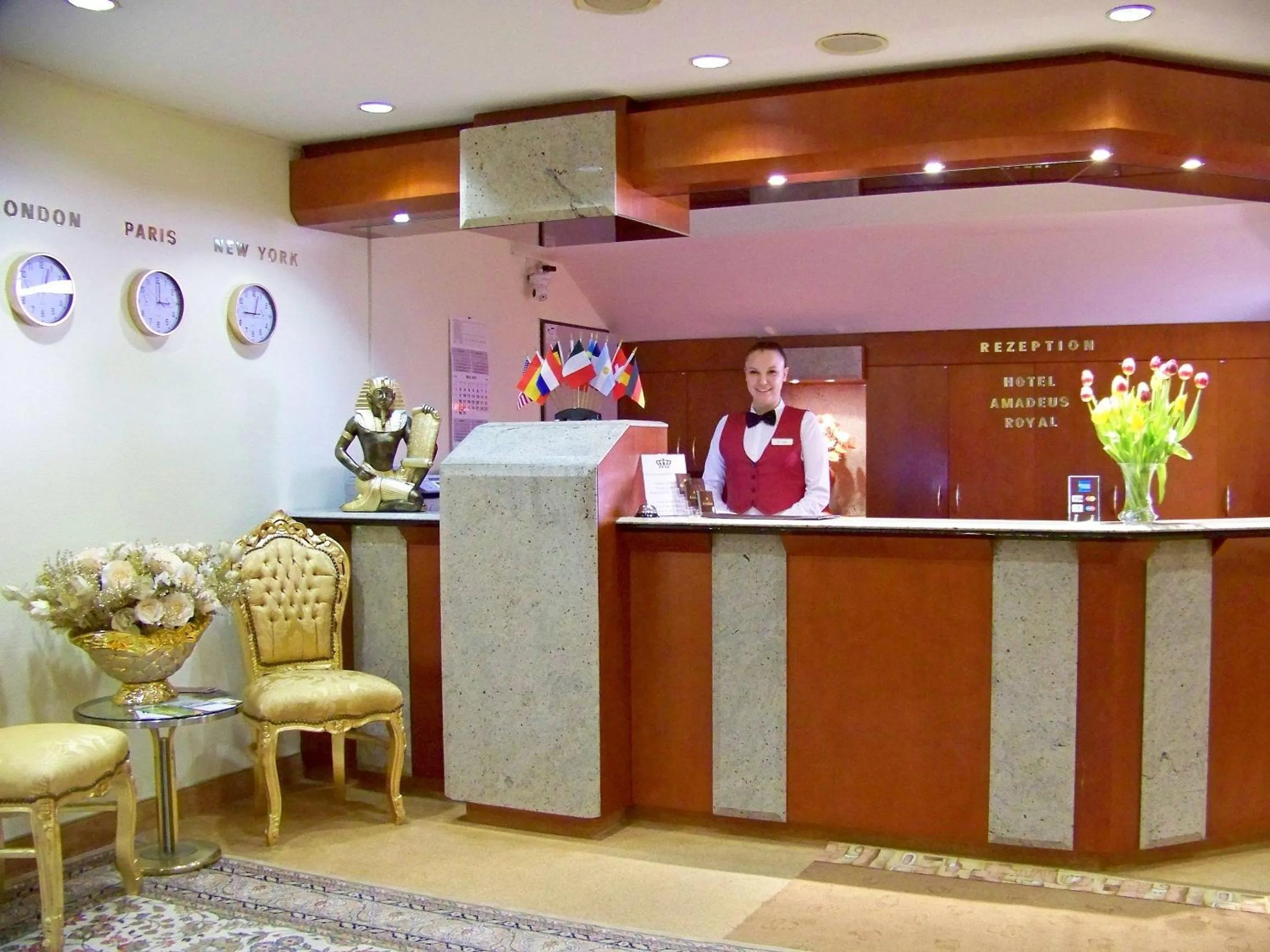 Lobby or reception in Hotel Amadeus ROYAL Berlin