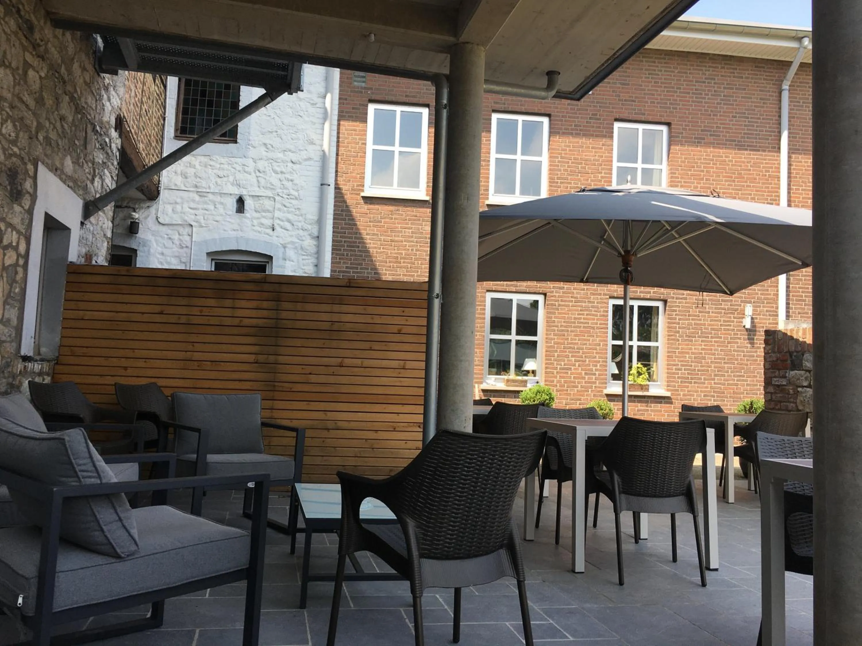 Balcony/Terrace in Hotel-Restaurant Zum Onkel Jonathan