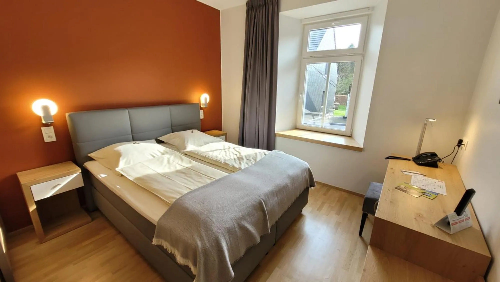 Photo of the whole room, Bed in Hotel-Restaurant Zum Onkel Jonathan