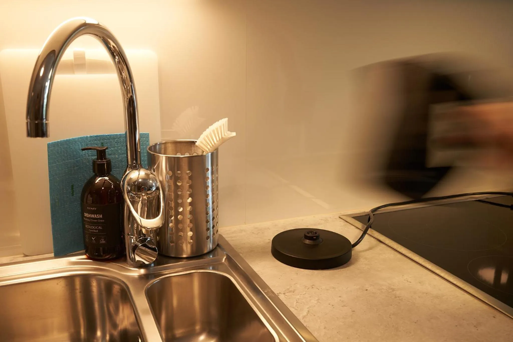 Kitchen or kitchenette in Ekebyhov Hotell