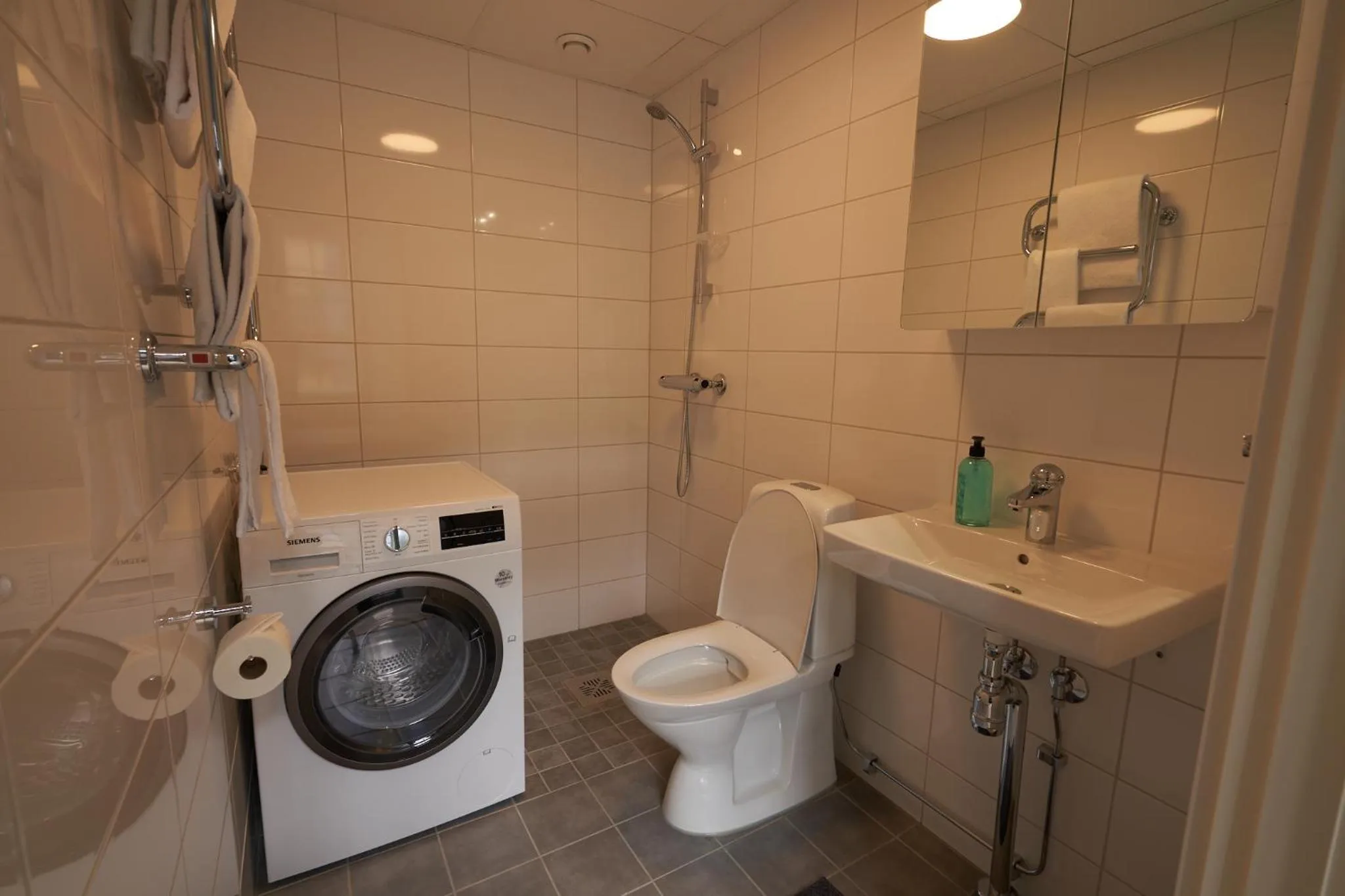 Bathroom in Ekebyhov Hotell