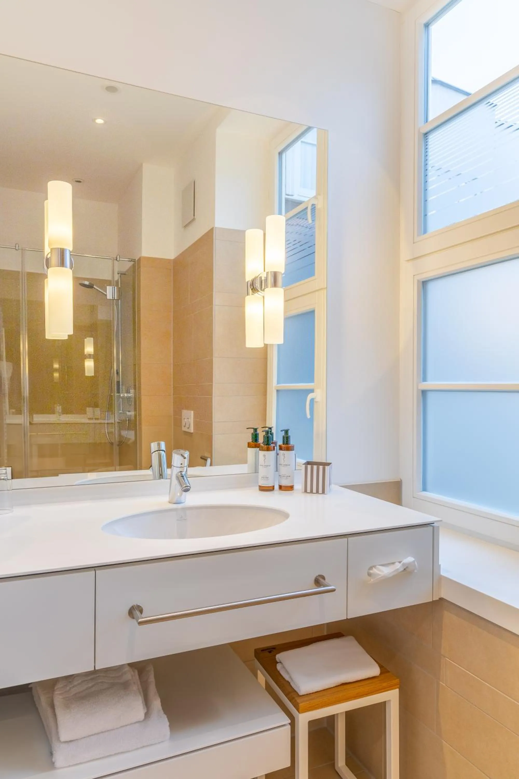 Bathroom in Hotel Alma Am Anger