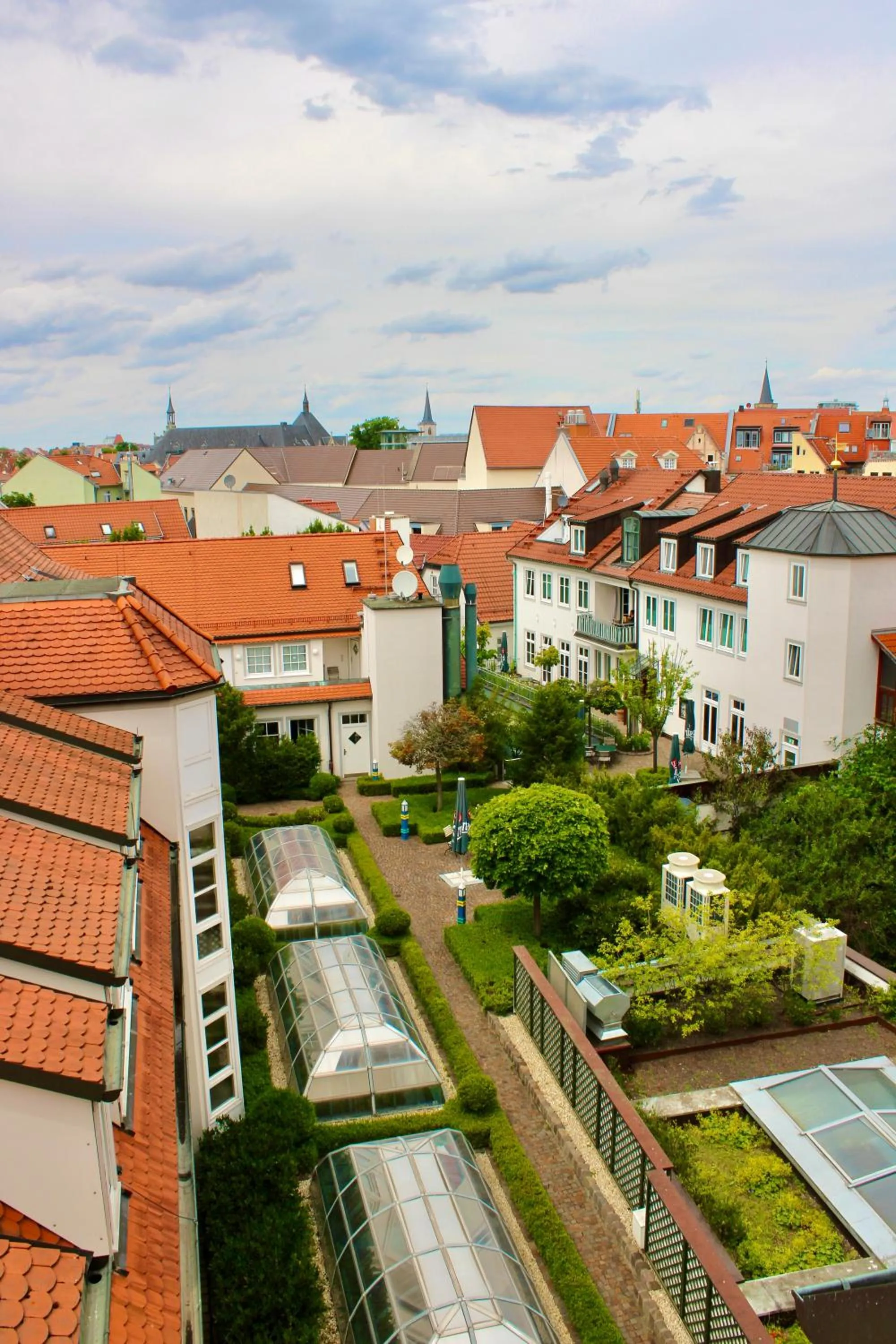 Garden in Hotel Alma Am Anger