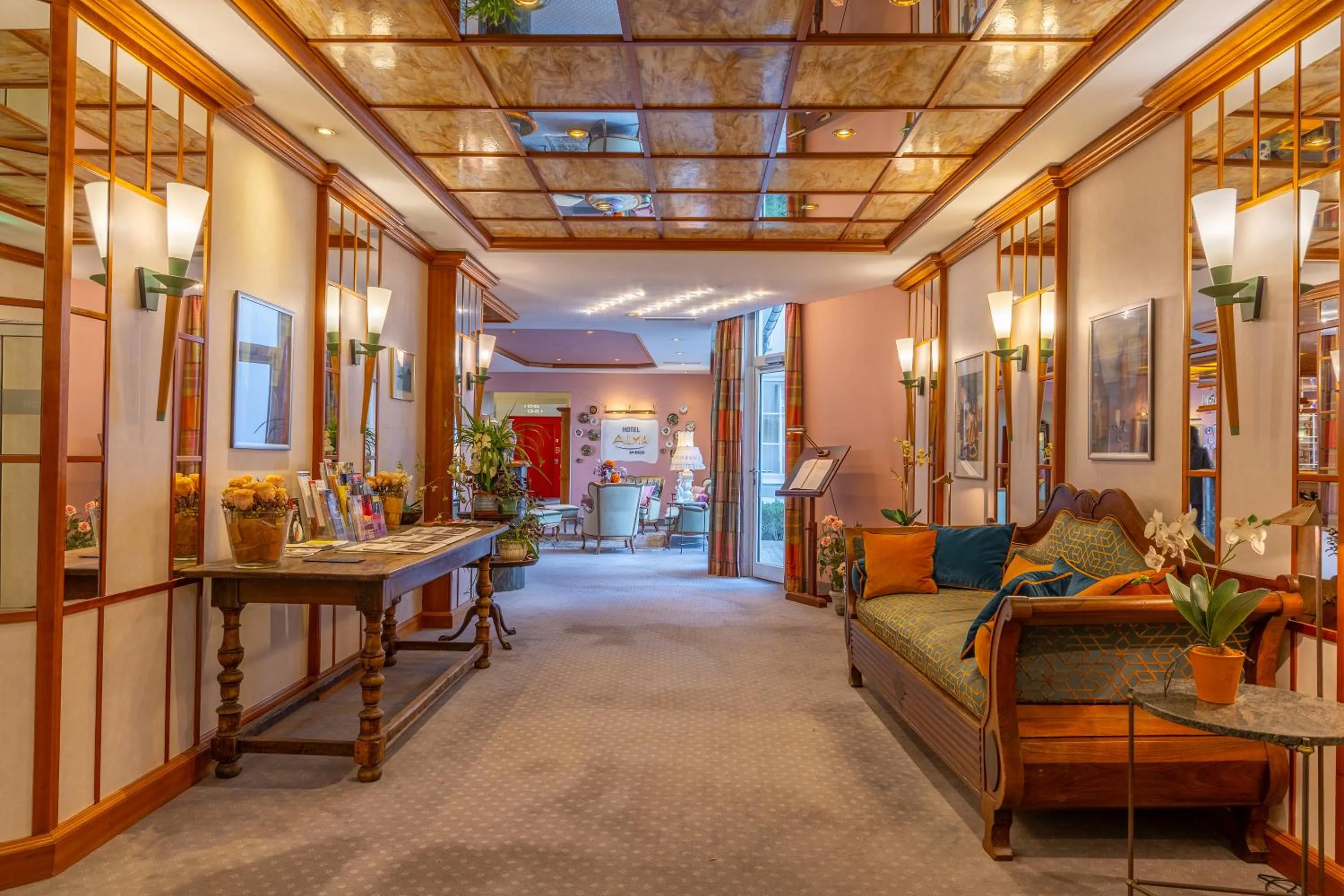 Lobby or reception in Hotel Alma Am Anger