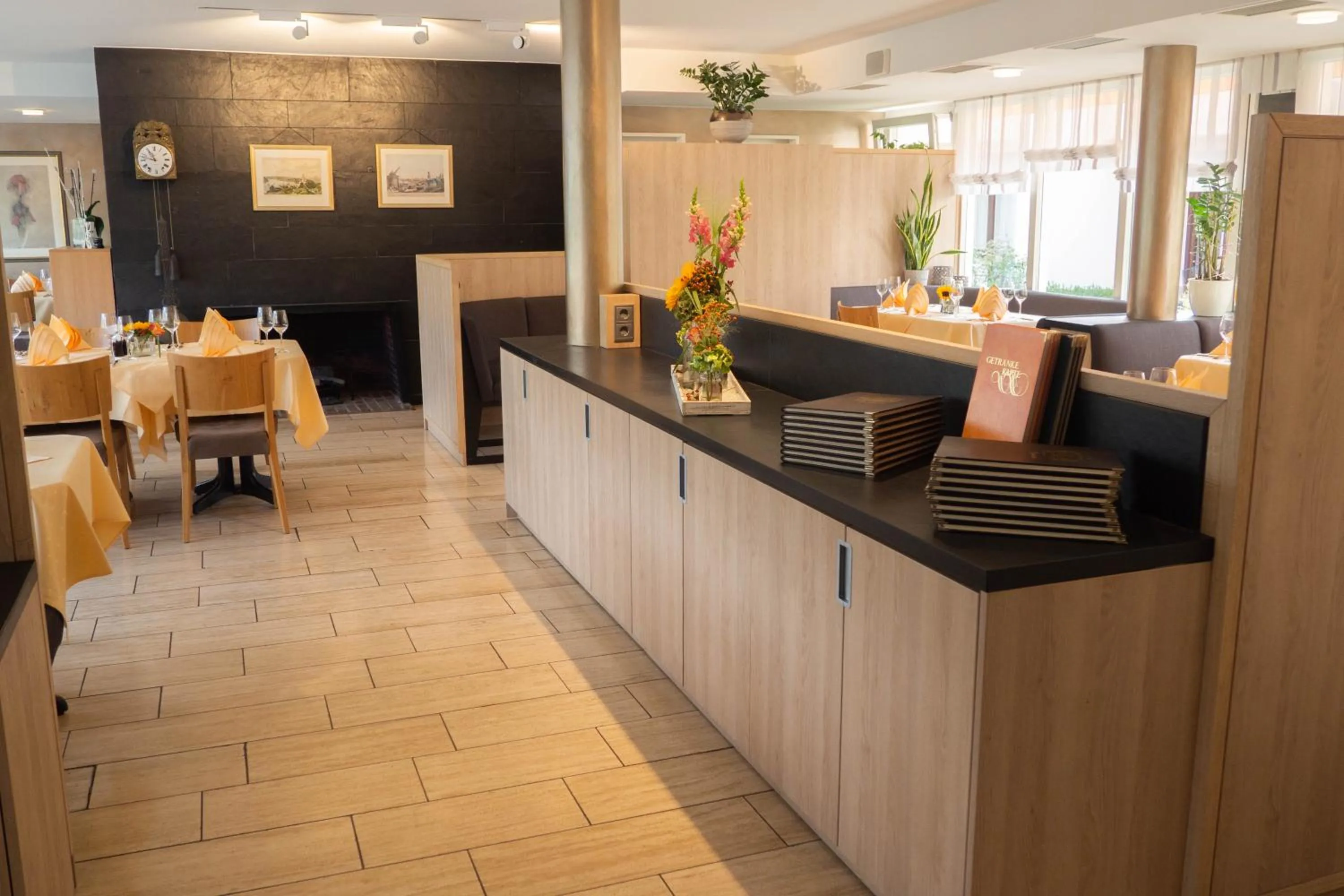 Decorative detail in Hotel Villa am Rhein