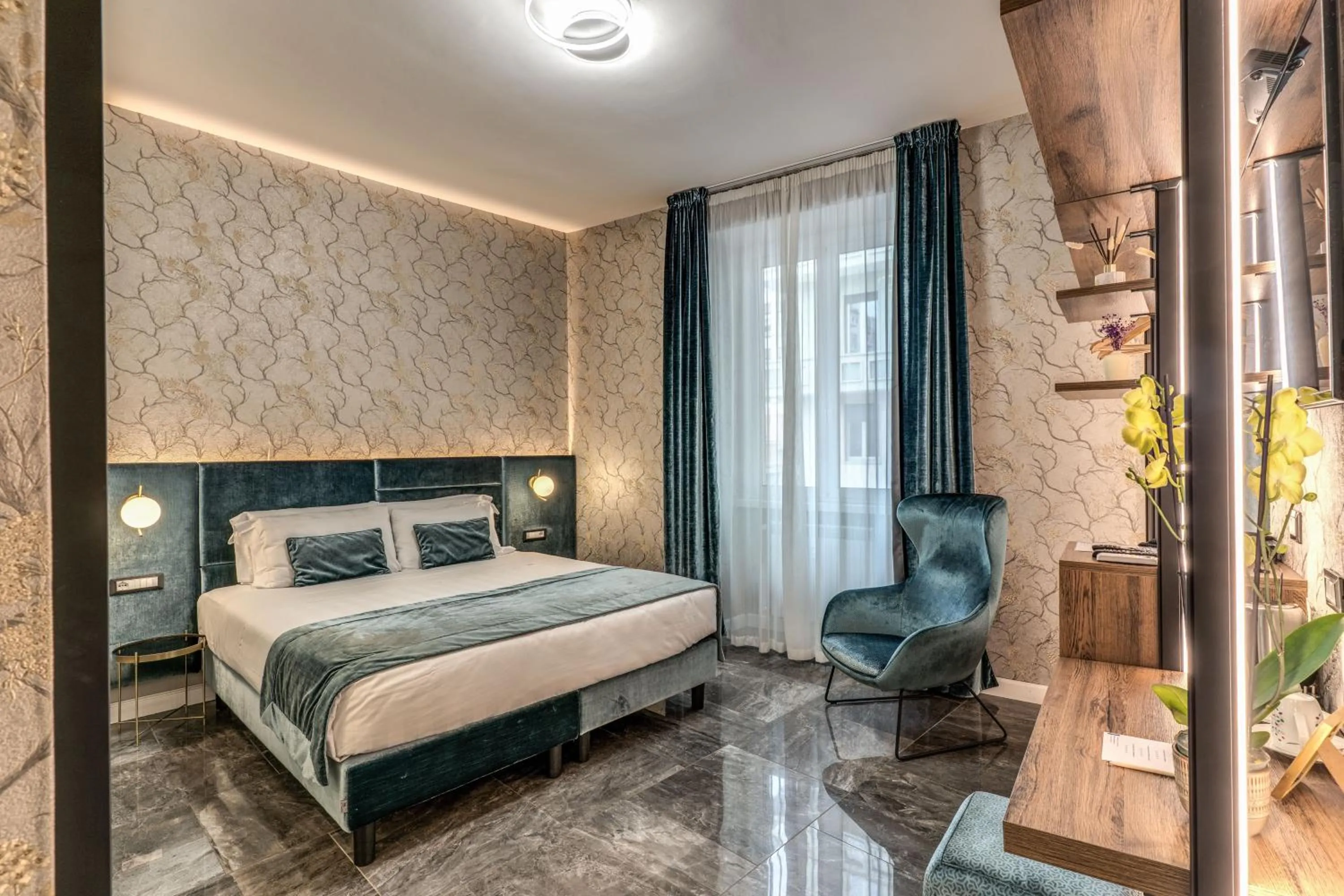 Bedroom, Bed in Apollo Boutique Hotel