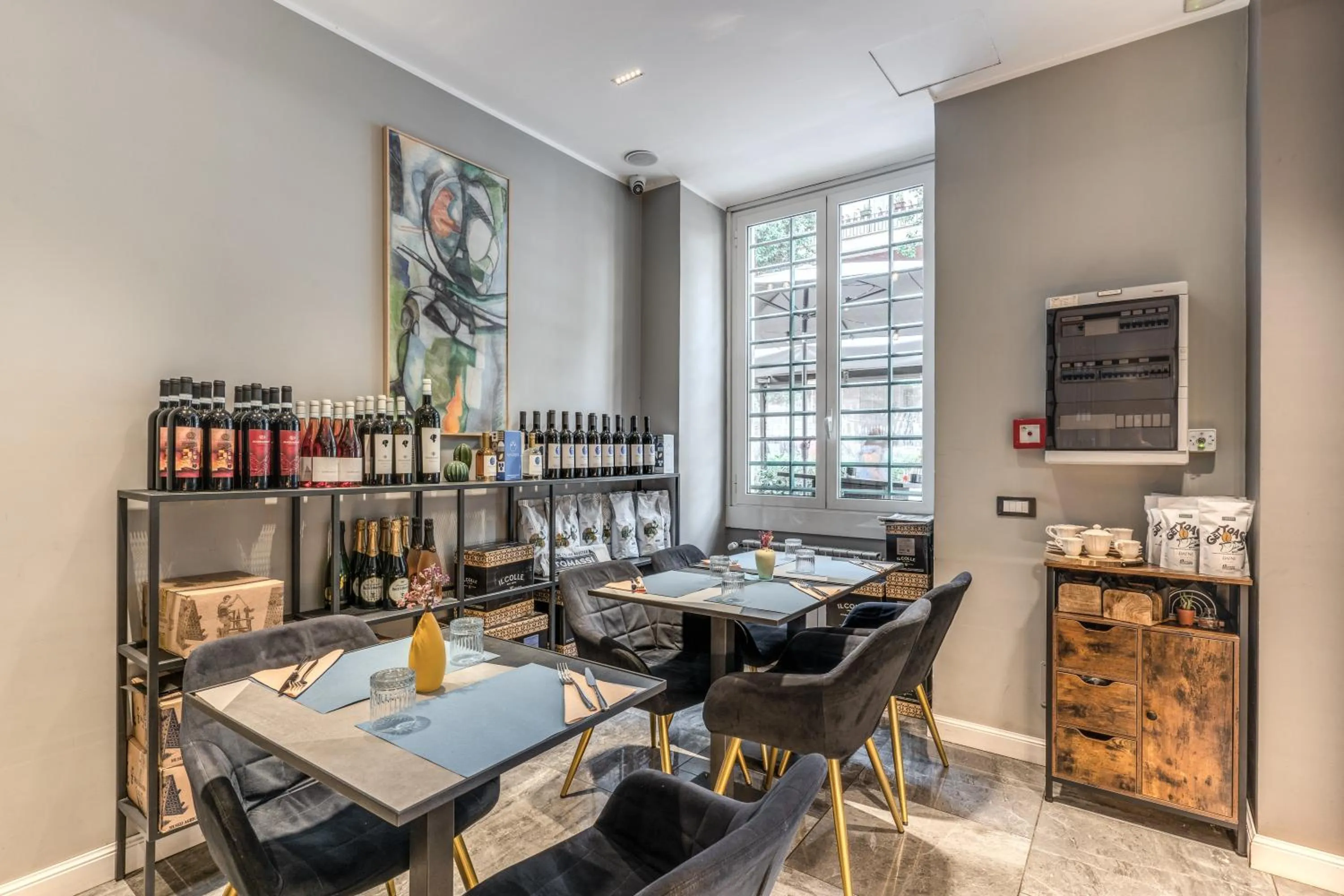 Lobby or reception in Apollo Boutique Hotel