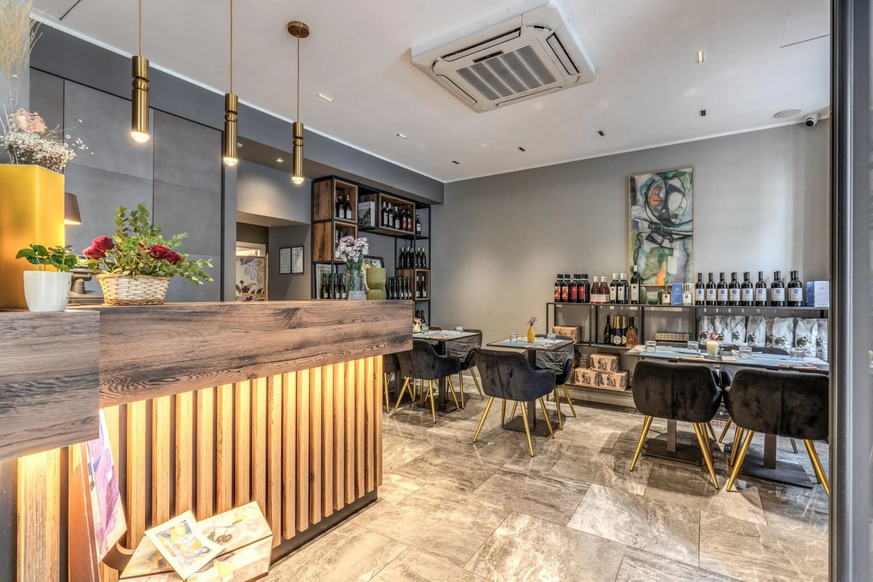 Lobby or reception in Apollo Boutique Hotel