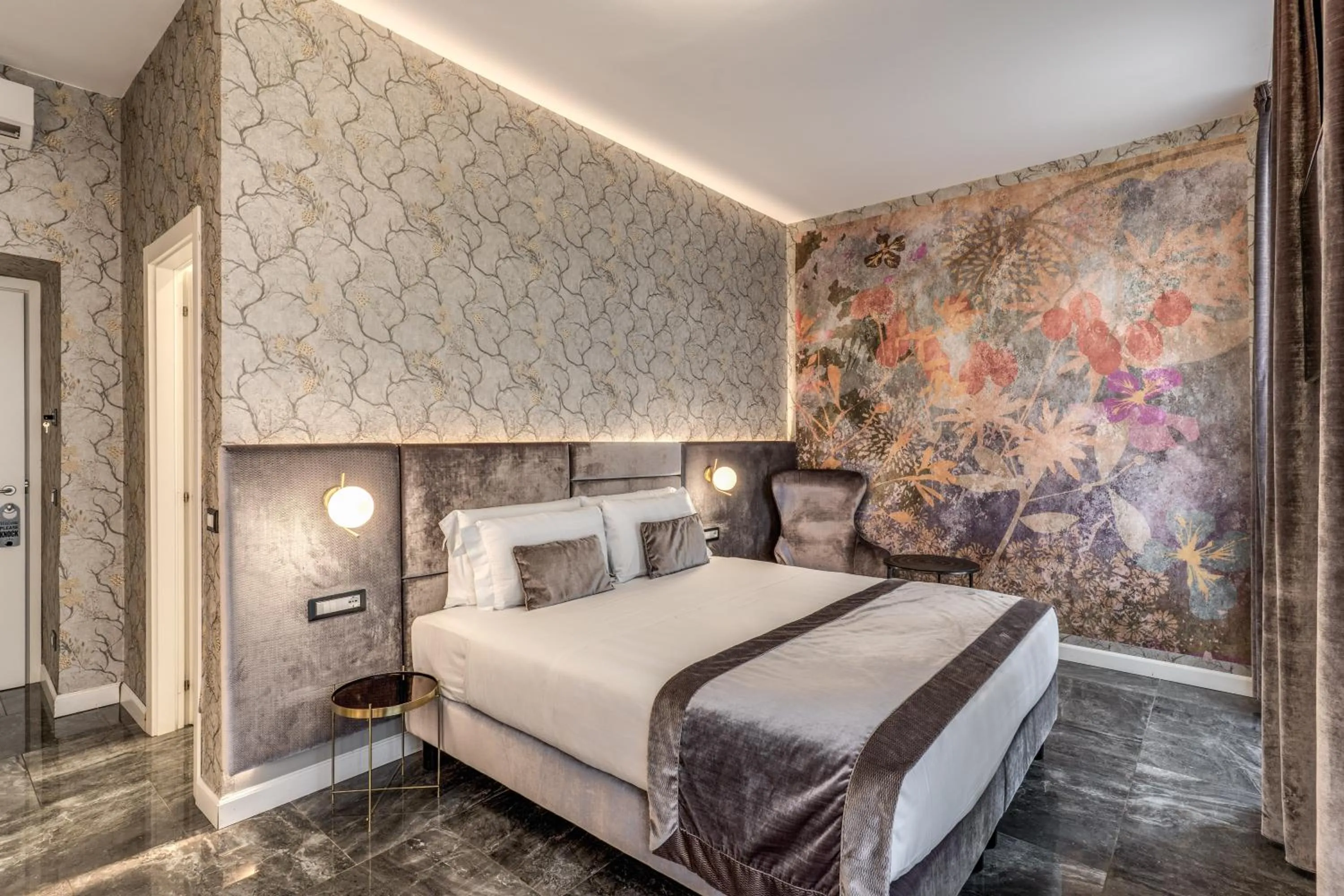 Bed in Apollo Boutique Hotel