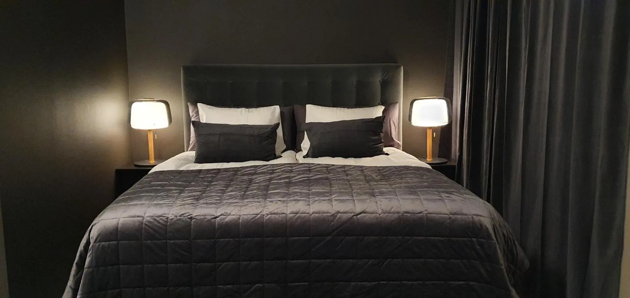 Bed in Hotell Iföhus