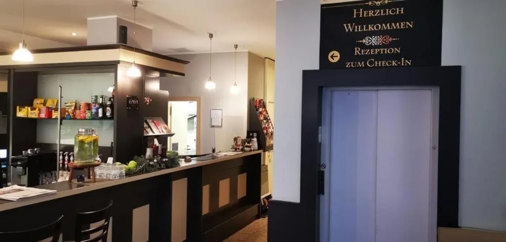 Lobby or reception in ALFA Hotel