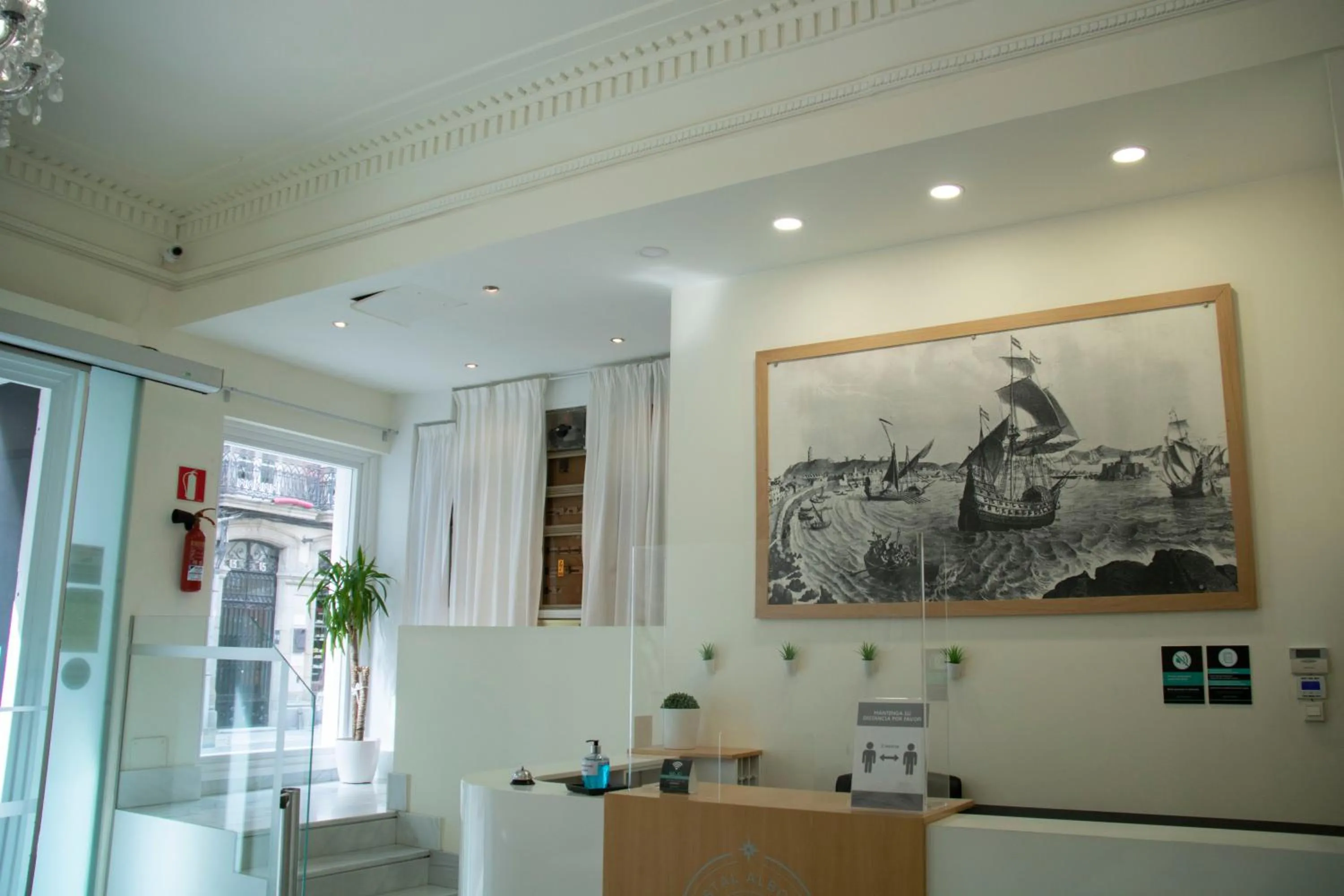 Lobby or reception in Alda Alborán Rooms