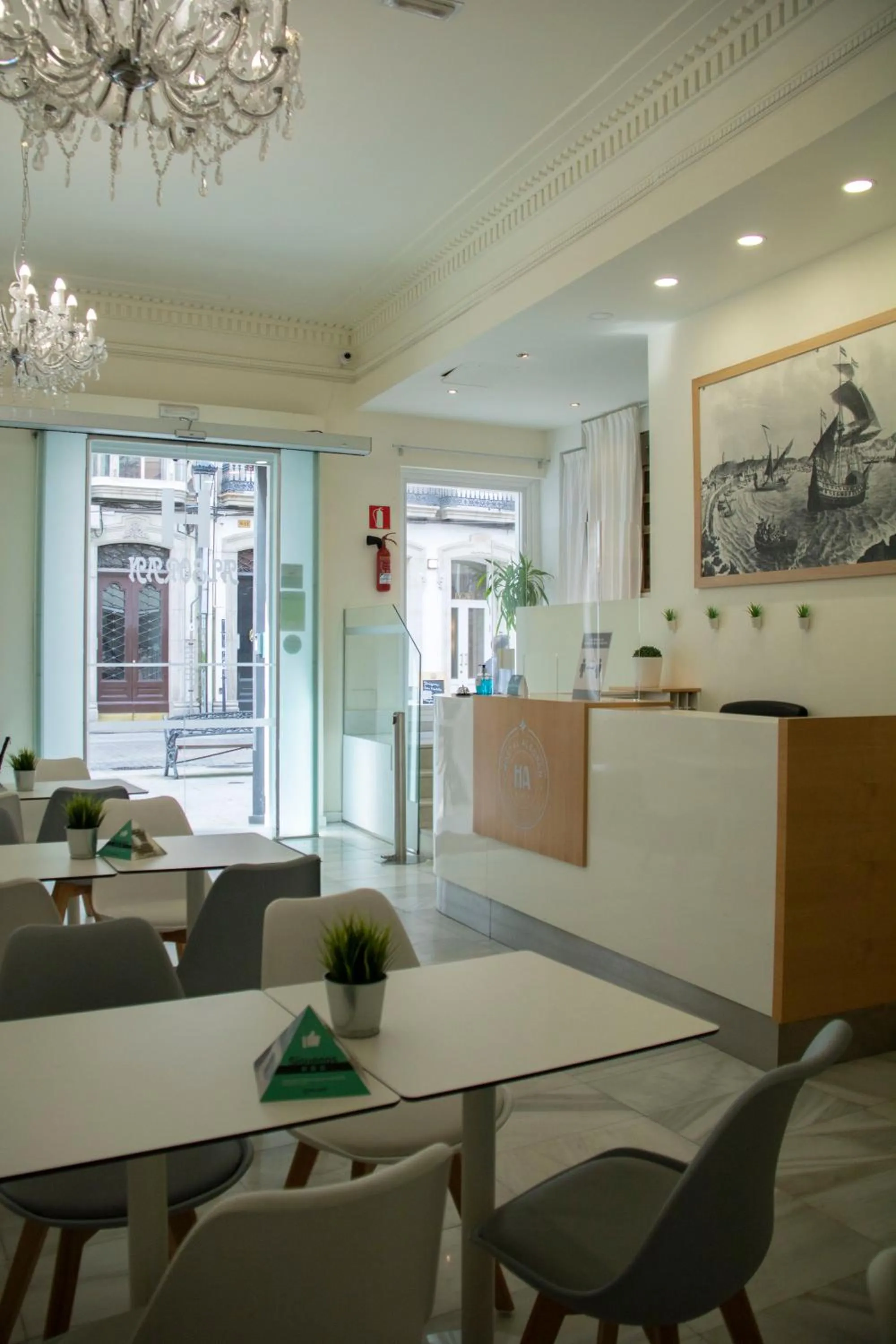 Lobby or reception in Alda Alborán Rooms