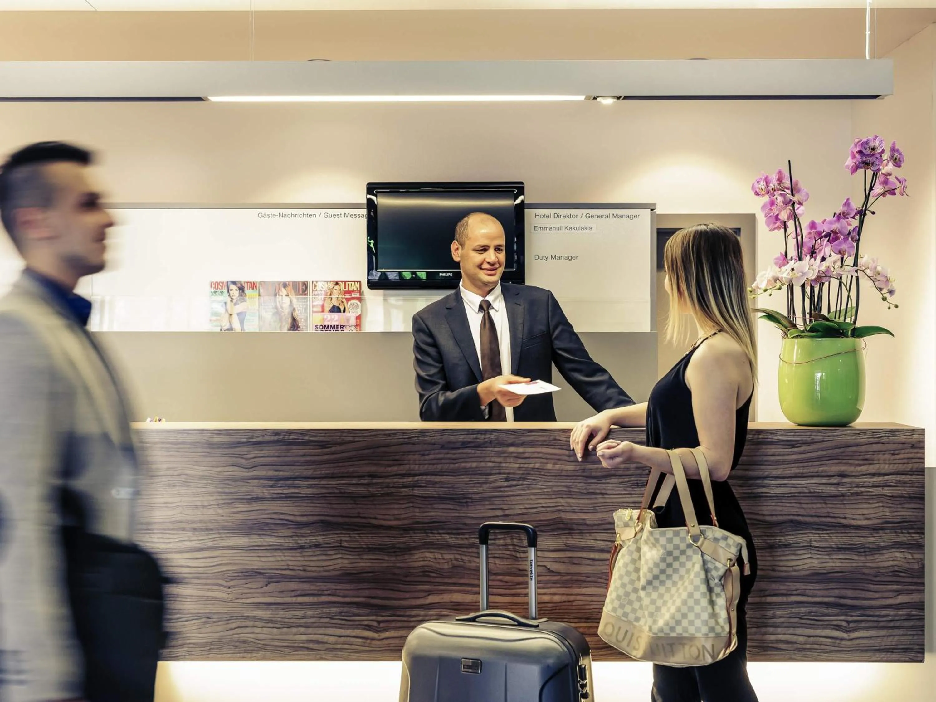 Bedroom in Mercure Hotel München Süd Messe