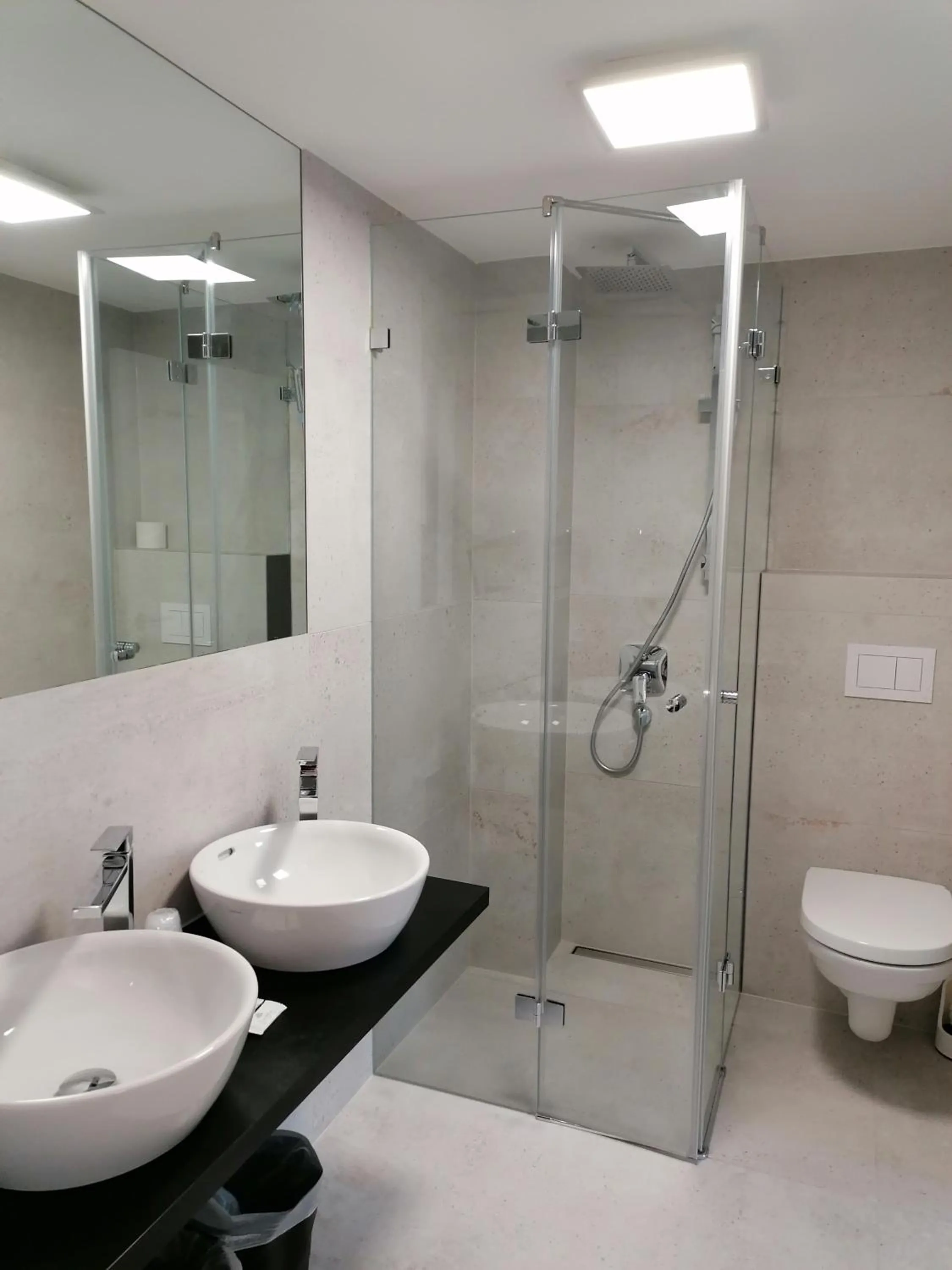 Shower in The Place Boutique & Design Hotel Flachau
