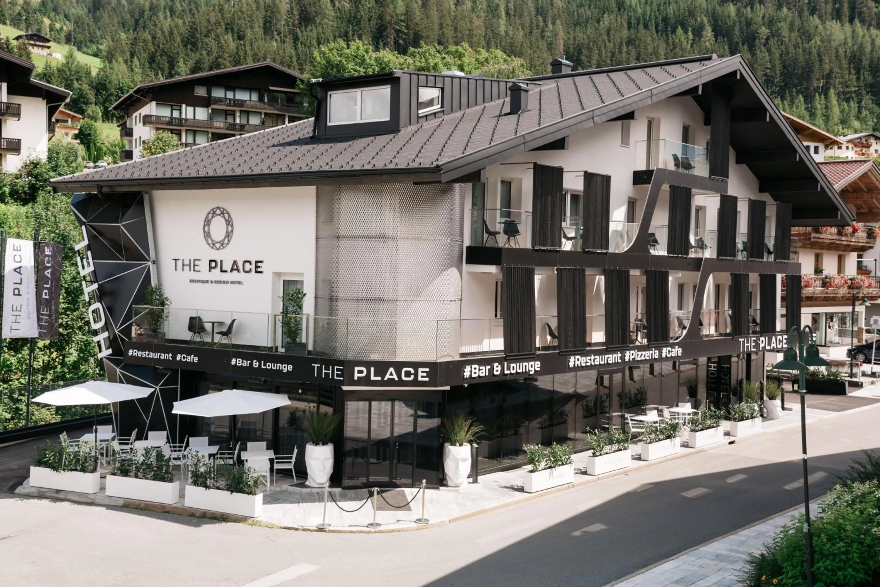Property building in The Place Boutique & Design Hotel Flachau