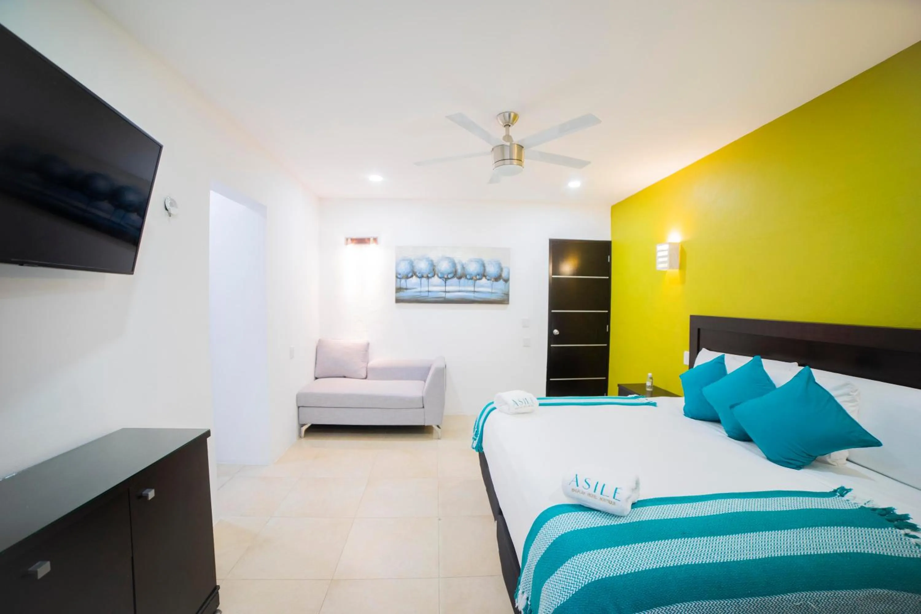 Bed in Asilé Hotel Boutique