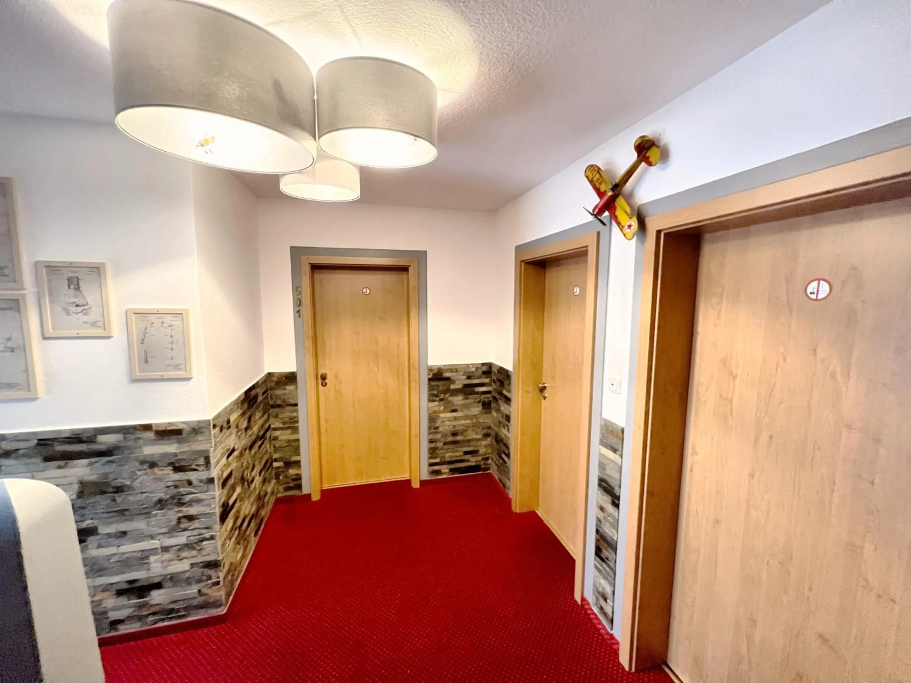 Decorative detail in BnB Fliegerhaeusle Hagnau 24h Self Check In