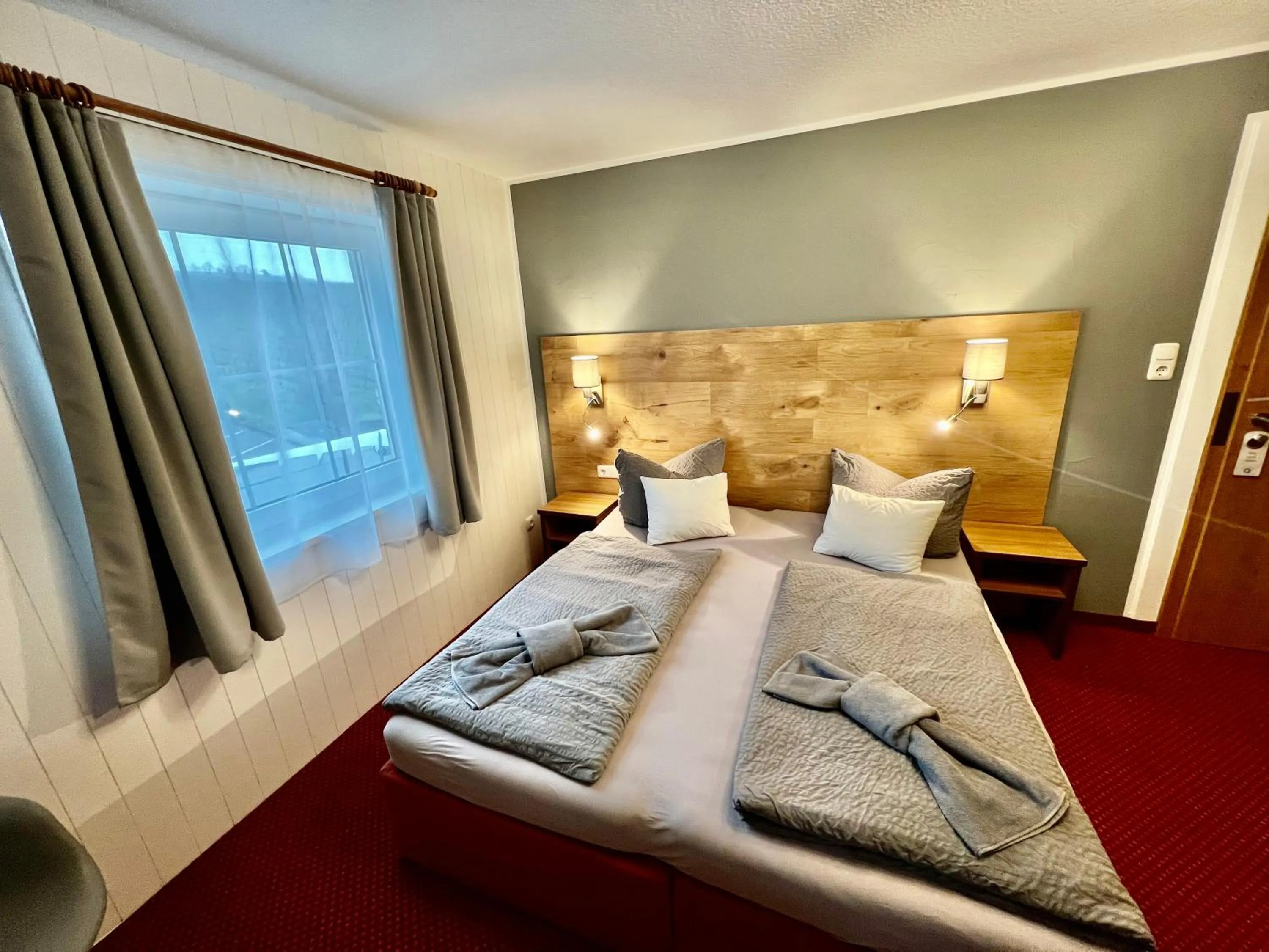 Bed in BnB Fliegerhaeusle Hagnau 24h Self Check In