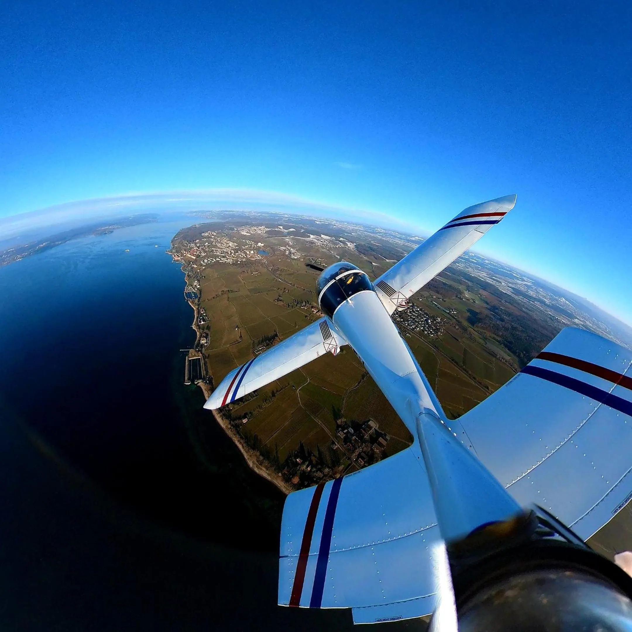 Bird's eye view in BnB Fliegerhaeusle Hagnau 24h Self Check In