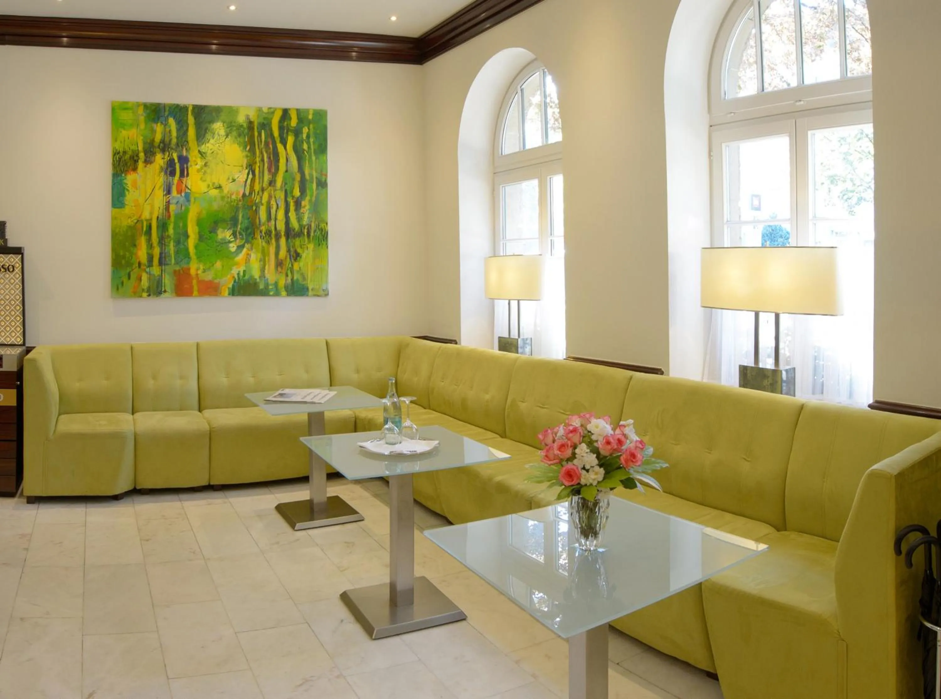 Decorative detail in Apartmenthotel Kaiser Karl