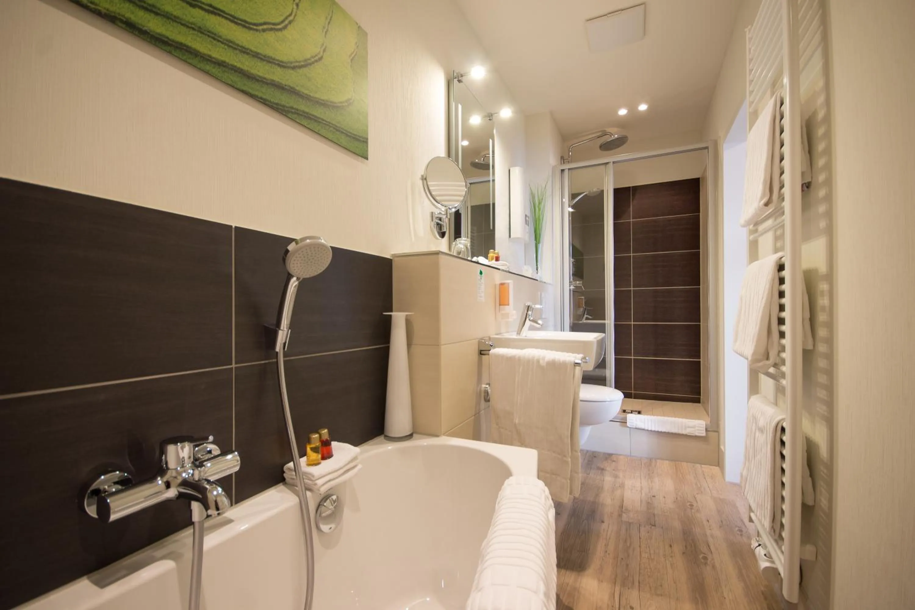 Photo of the whole room in Apartmenthotel Kaiser Karl