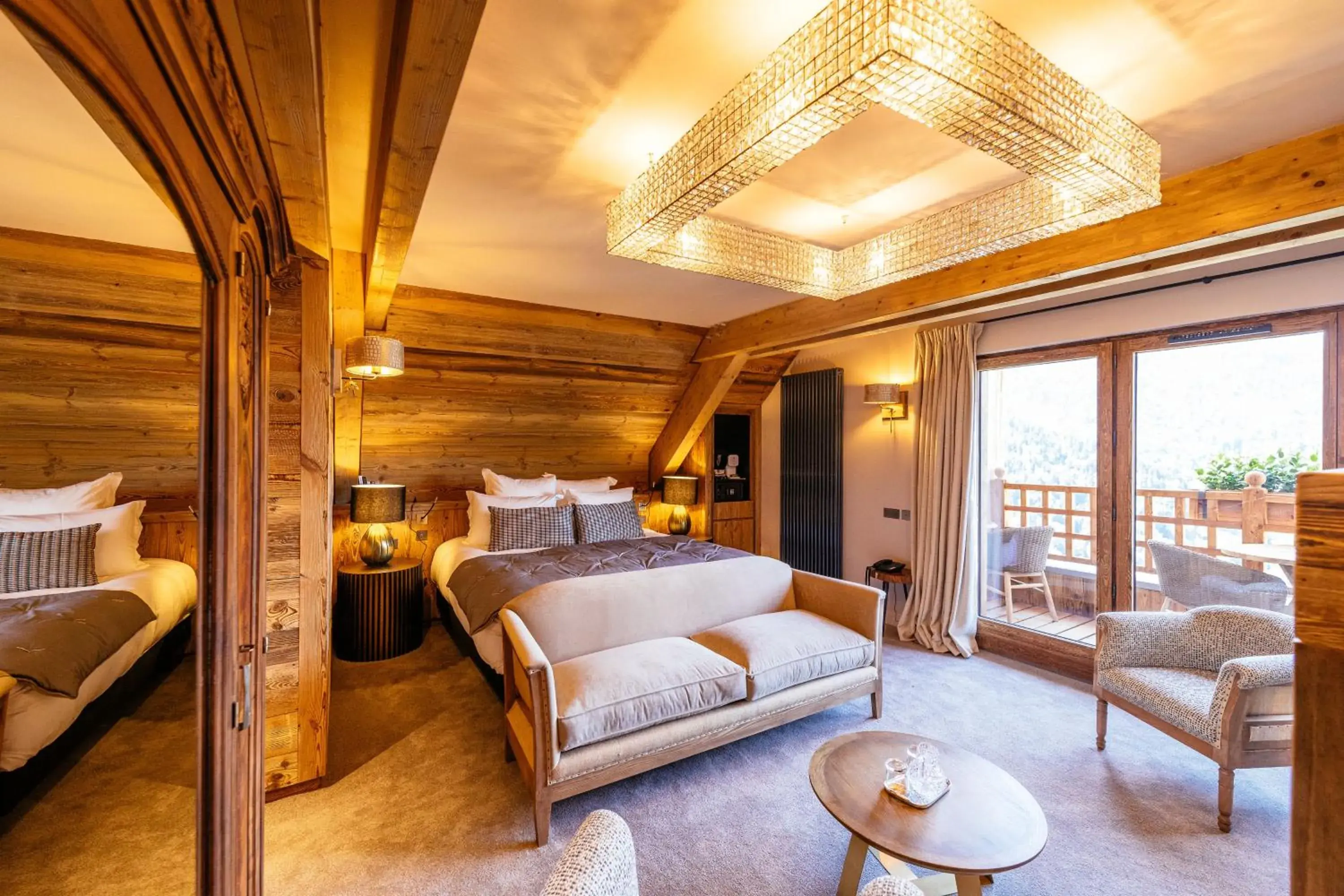 Suite Mezzanine Sud in Hotel Le V de Vaujany Suite Mezzanine Sud in Hotel Le V de Vaujany