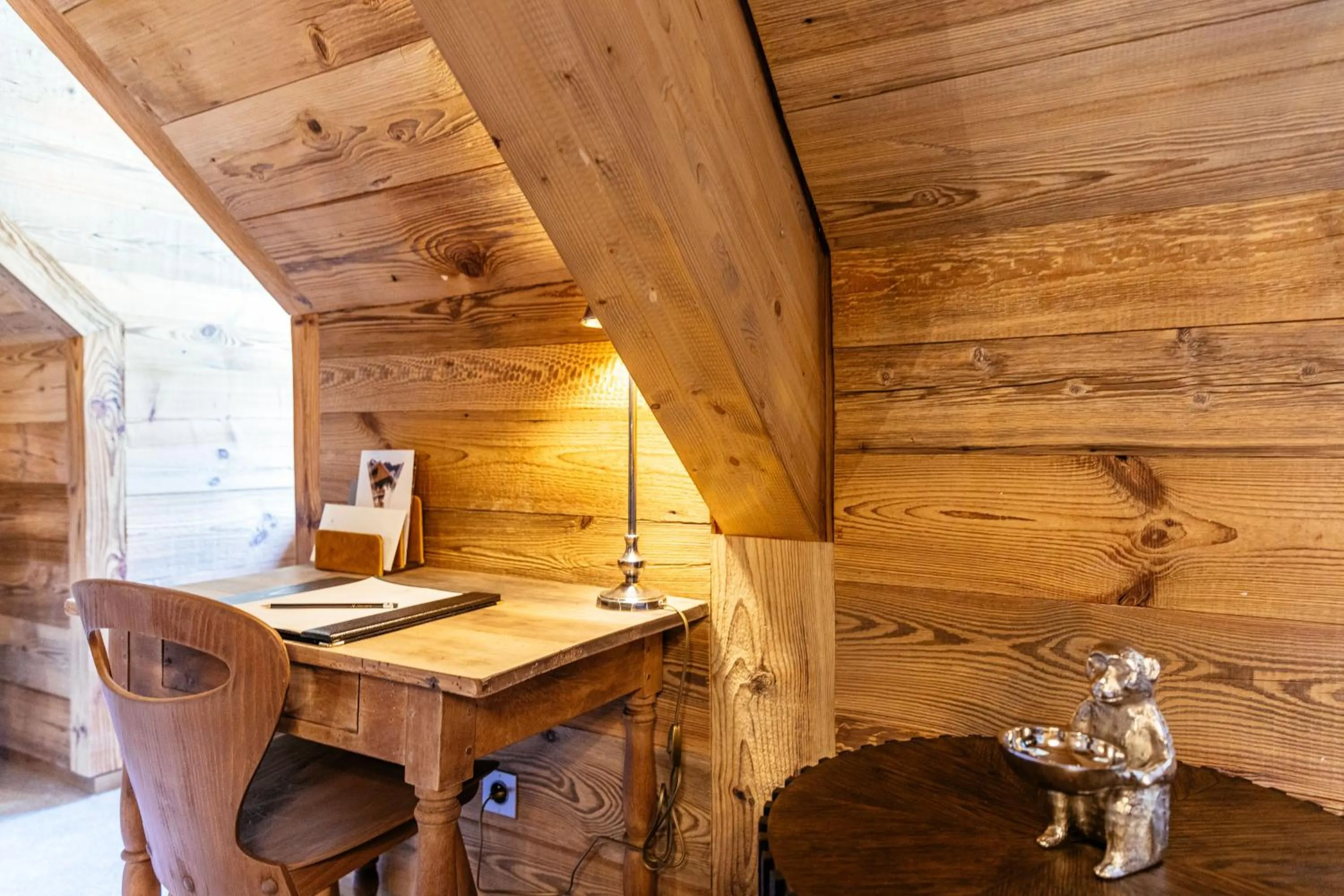 Decorative detail in Hotel Le V de Vaujany