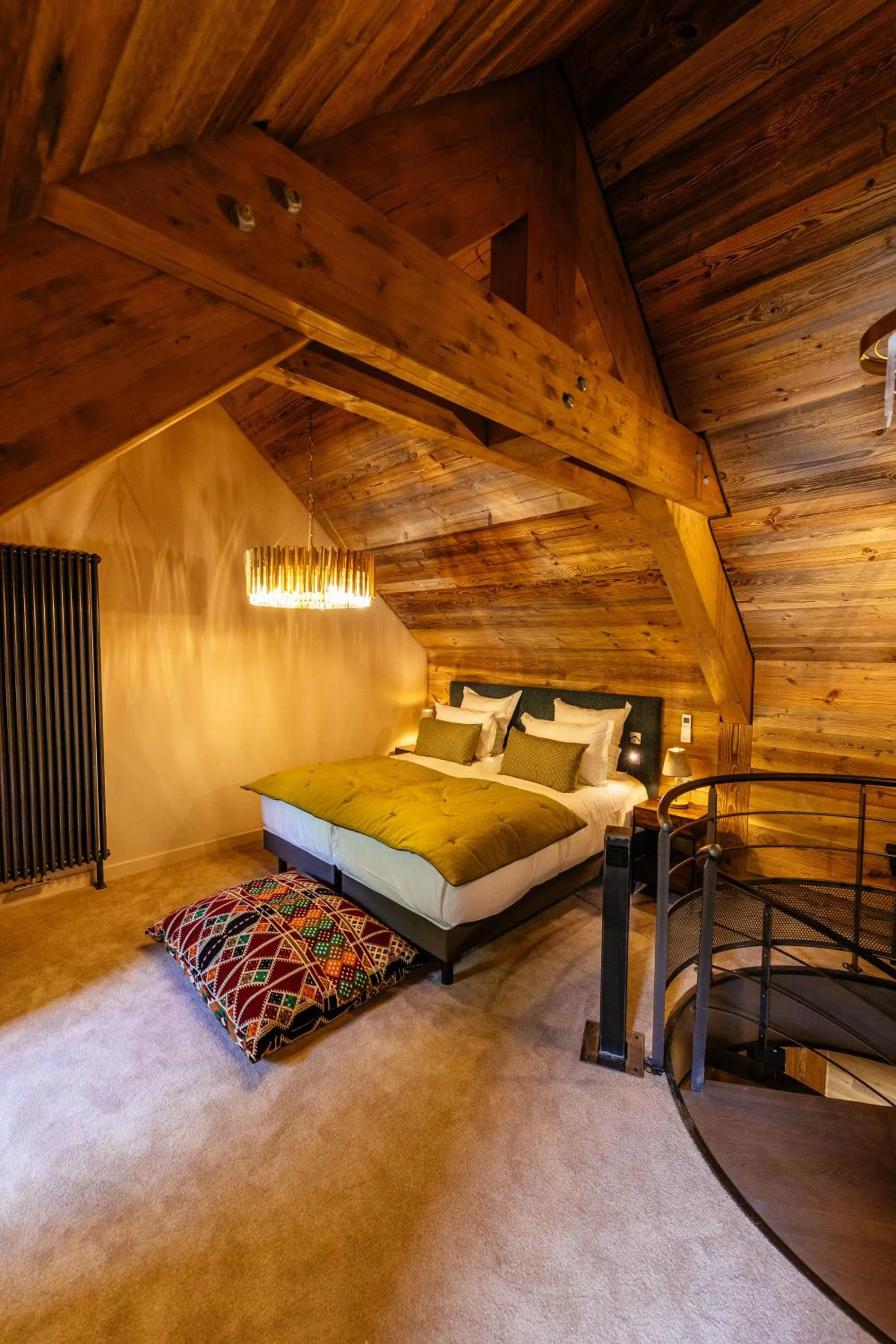 Bed in Hotel Le V de Vaujany