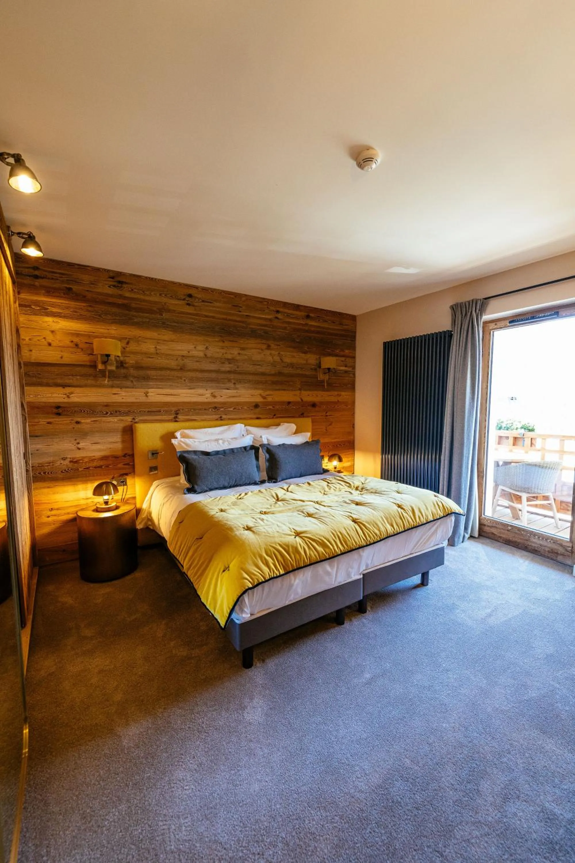 Bed in Hotel Le V de Vaujany