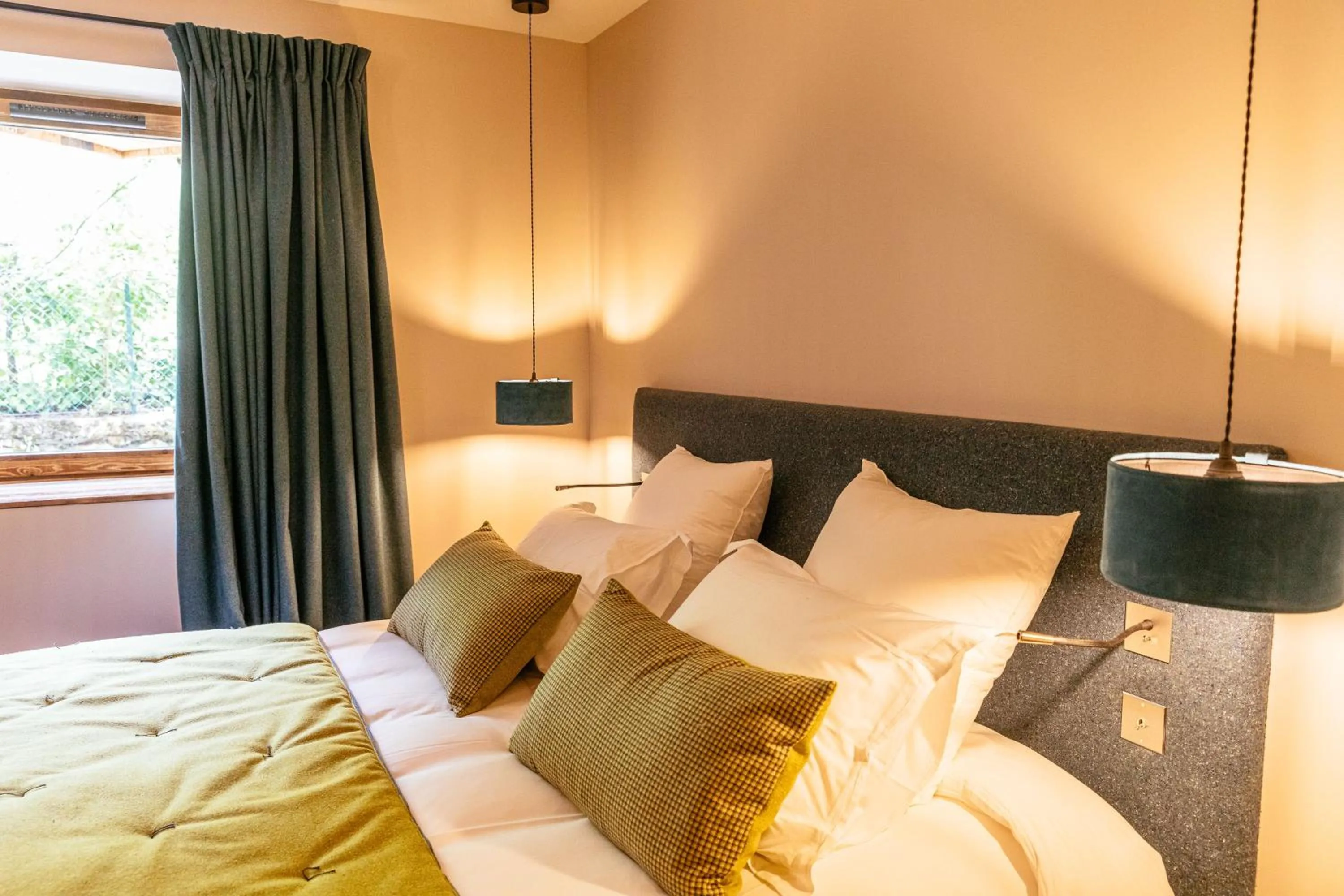 Bed in Hotel Le V de Vaujany