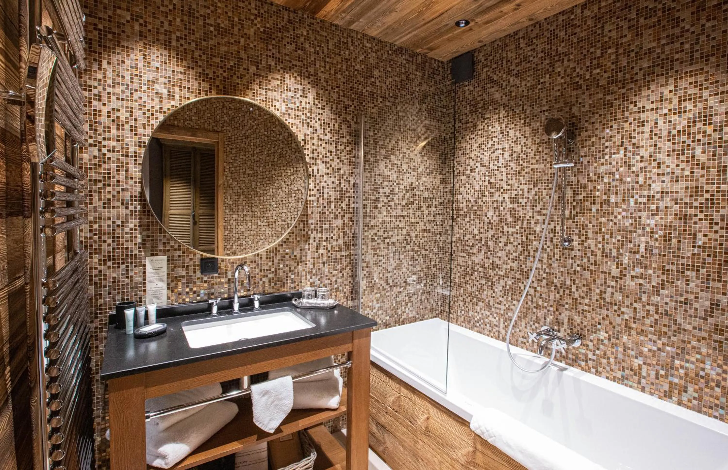 Bathroom in Hotel Le V de Vaujany