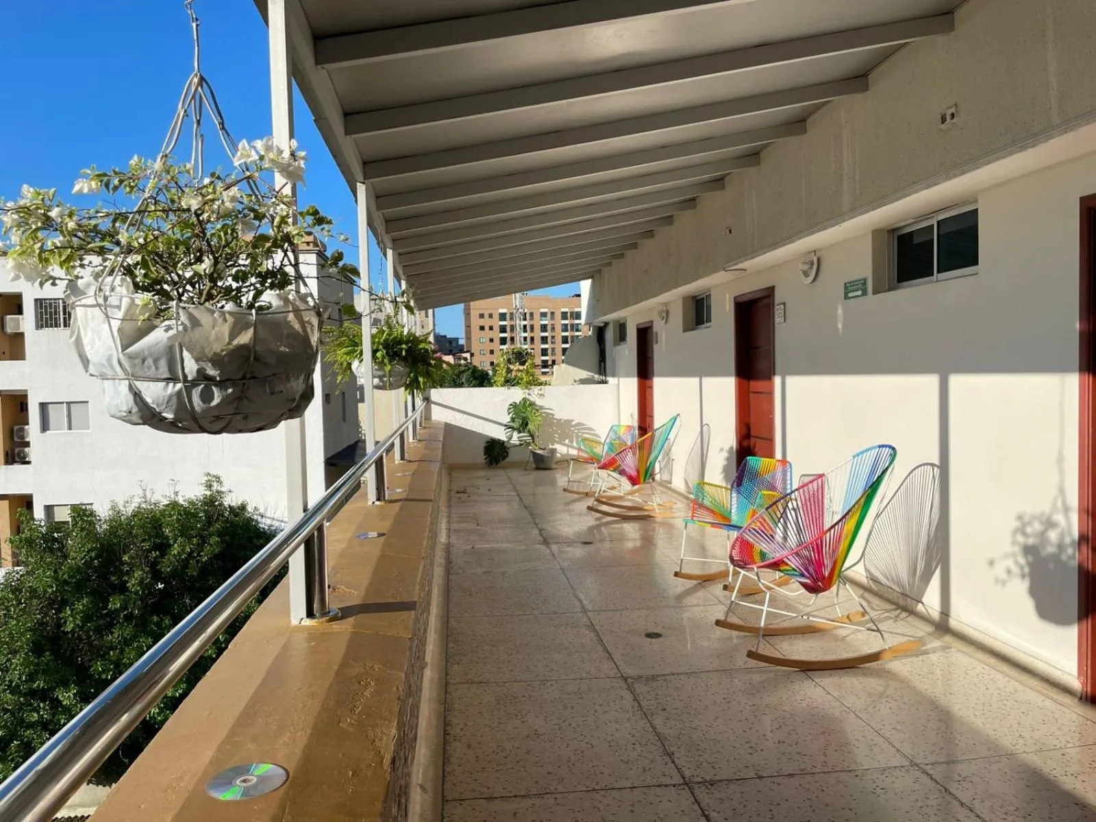 Balcony/Terrace in Hotel Charthon Barranquilla