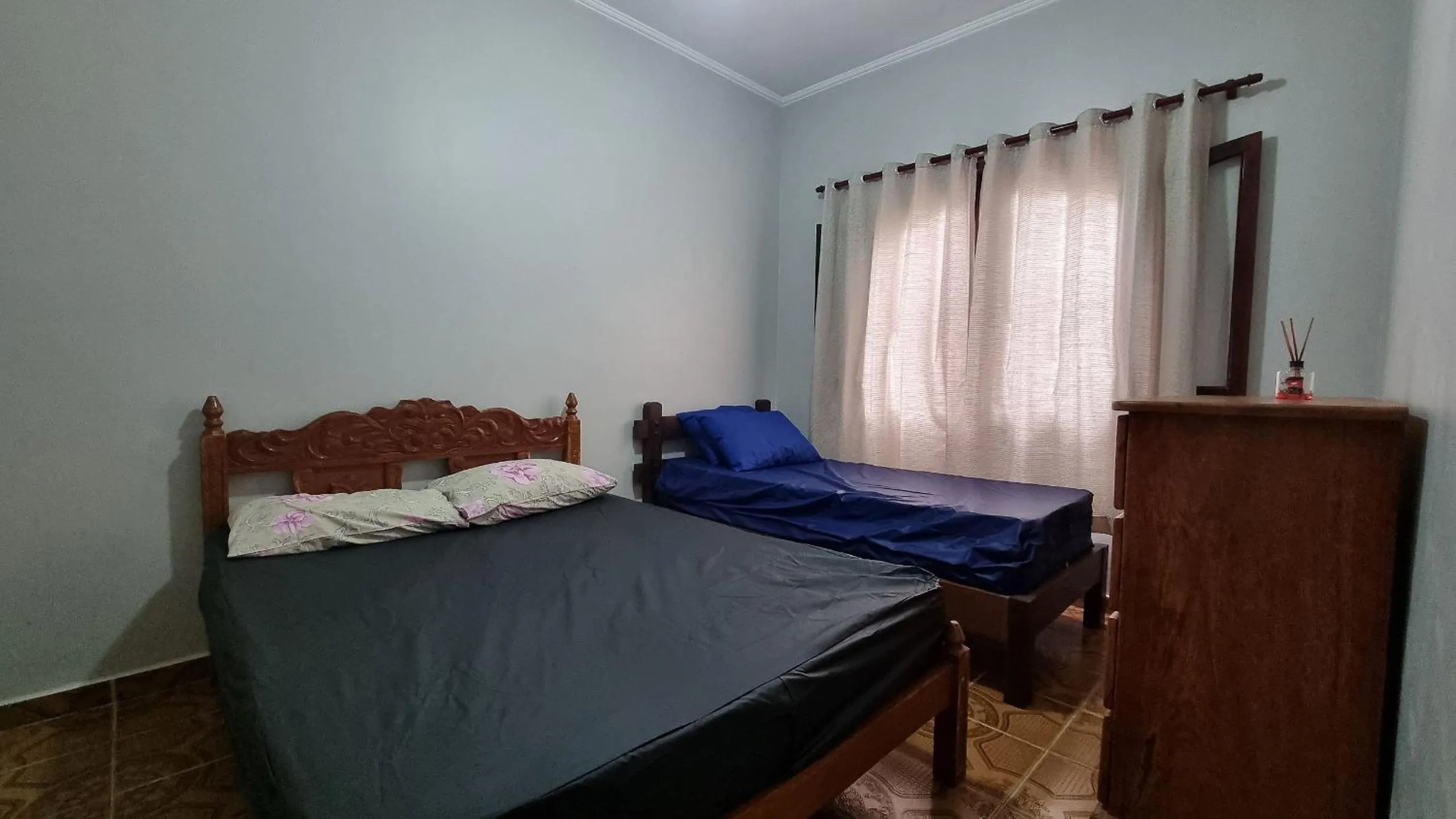 Bedroom, Bed in Elegante com lareira, Piscina, Área Gourmet, Bilhar, Wi-Fi, SmartTV